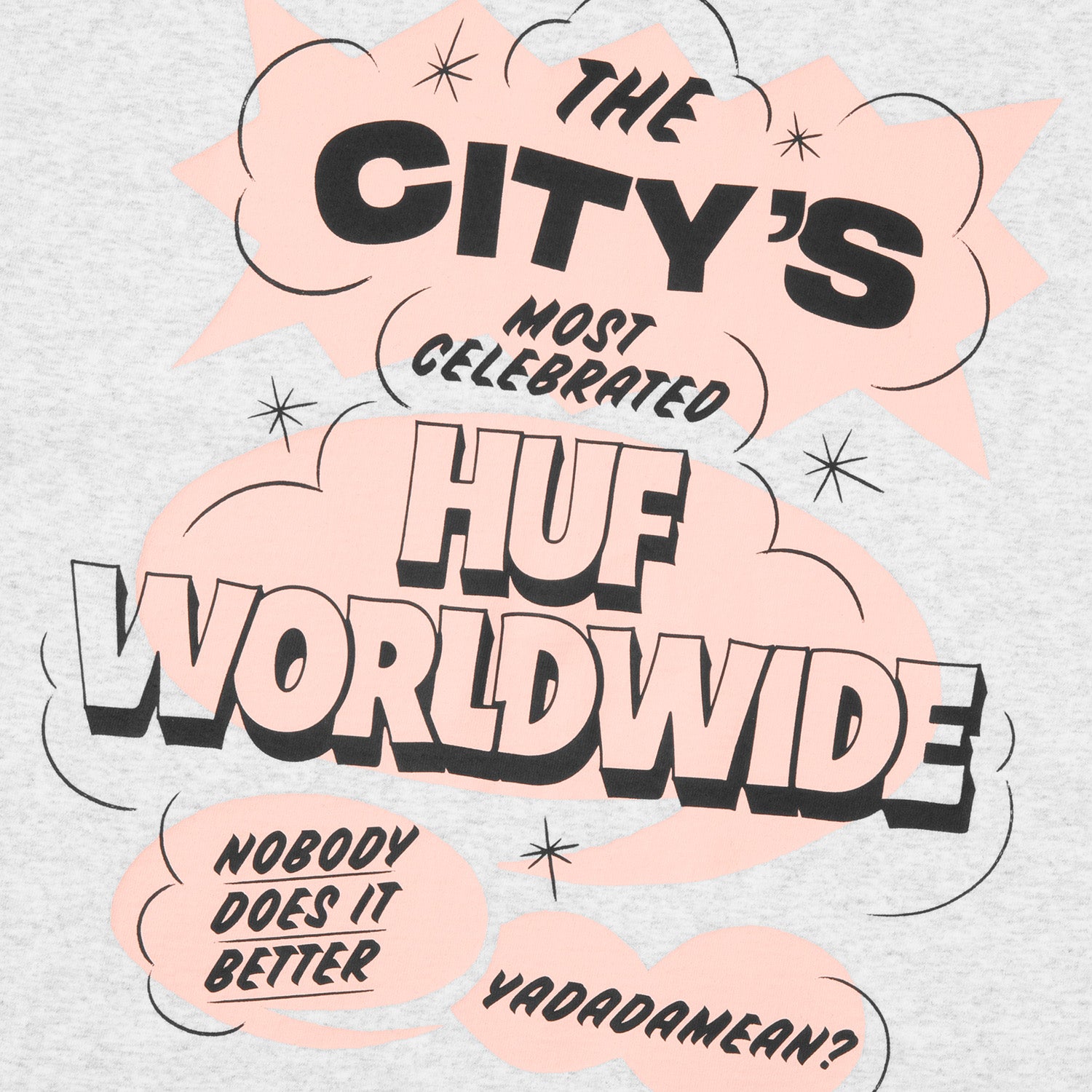 HUF (ハフ) Worldwide JP /T-SHIRTS(Tシャツ)/ YADAMEAN TEE商品 / NAVY
