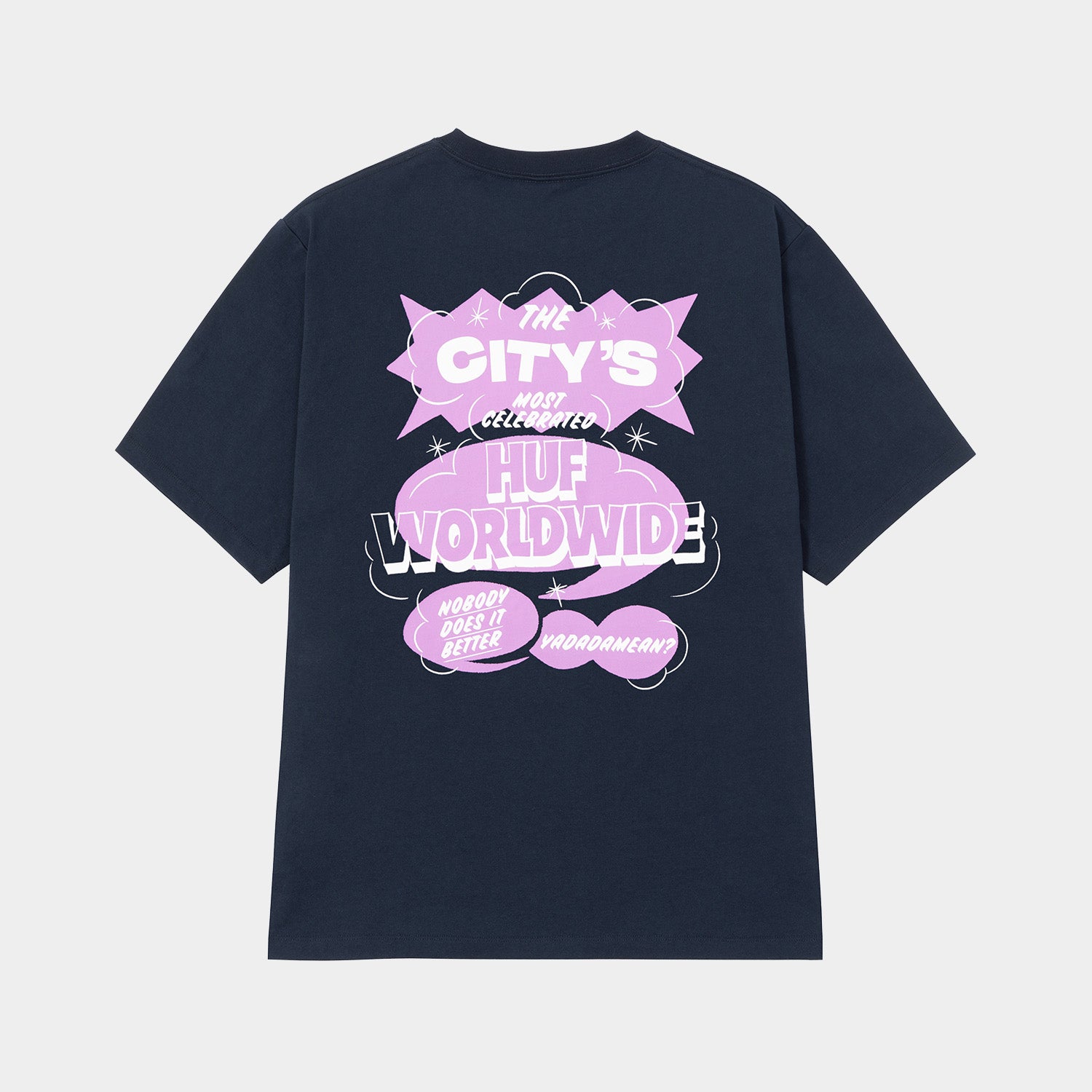 HUF (ハフ) Worldwide JP /T-SHIRTS(Tシャツ)/ YADAMEAN TEE商品 / NAVY