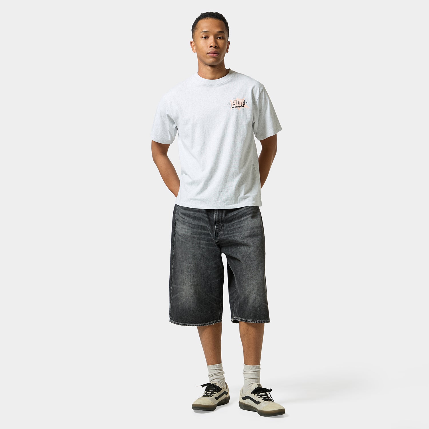 HUF (ハフ) Worldwide JP /T-SHIRTS(Tシャツ)/ YADAMEAN TEE商品 / NAVY
