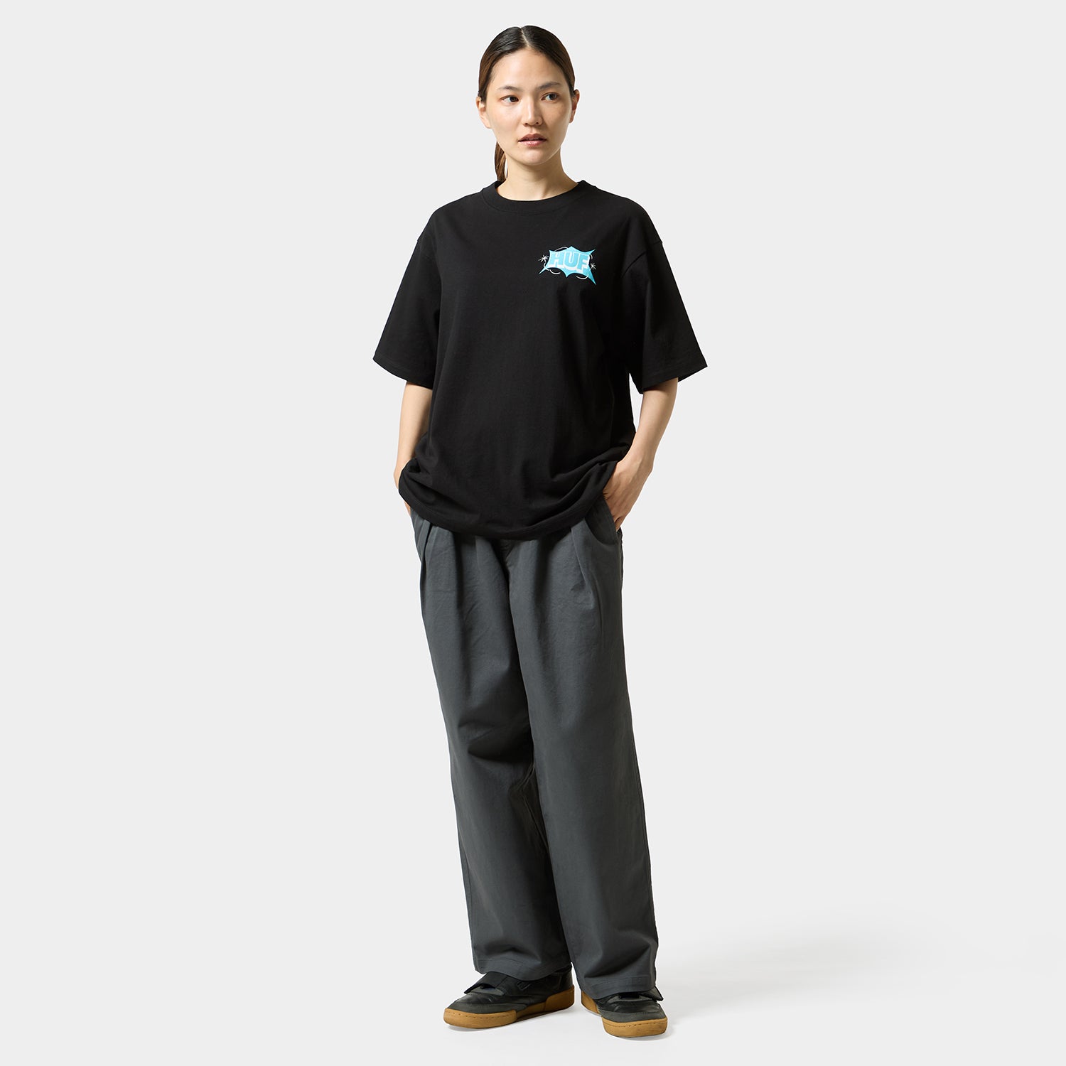 HUF (ハフ) Worldwide JP /T-SHIRTS(Tシャツ)/ YADAMEAN TEE商品 / NAVY