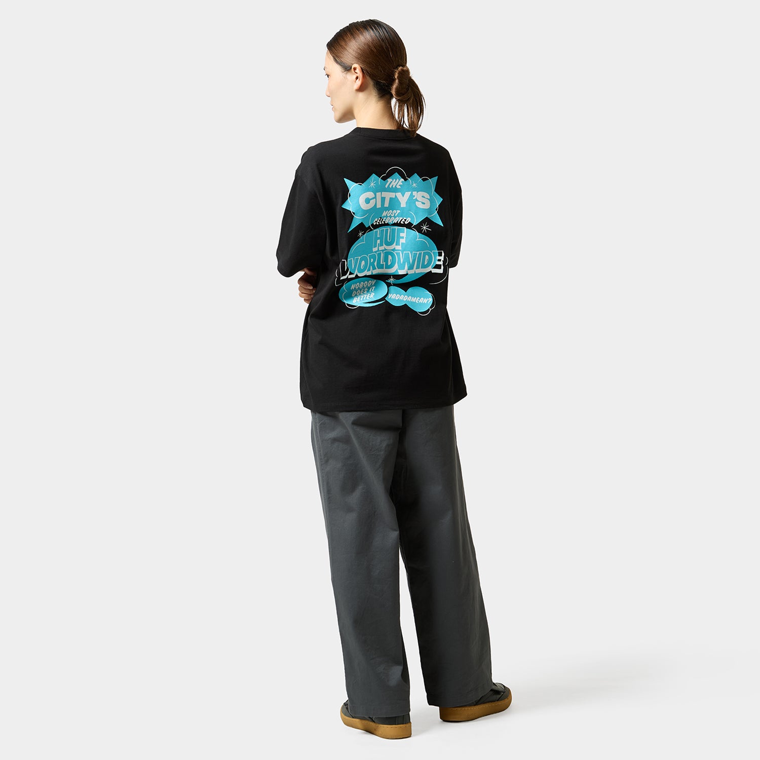 HUF (ハフ) Worldwide JP /T-SHIRTS(Tシャツ)/ YADAMEAN TEE商品 / NAVY