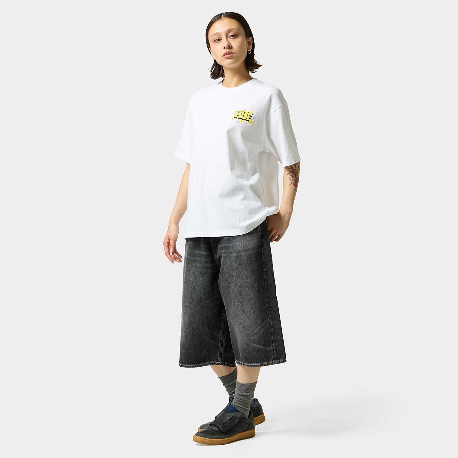 HUF (ハフ) Worldwide JP /T-SHIRTS(Tシャツ)/ YADAMEAN TEE商品 / NAVY