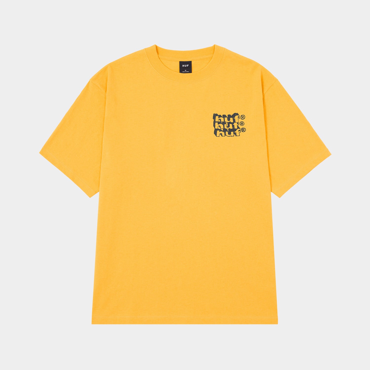 HUF (ハフ) Worldwide JP / T-SHIRTS(Tシャツ) / HAND STACKED TEE商品 / MUSTARD