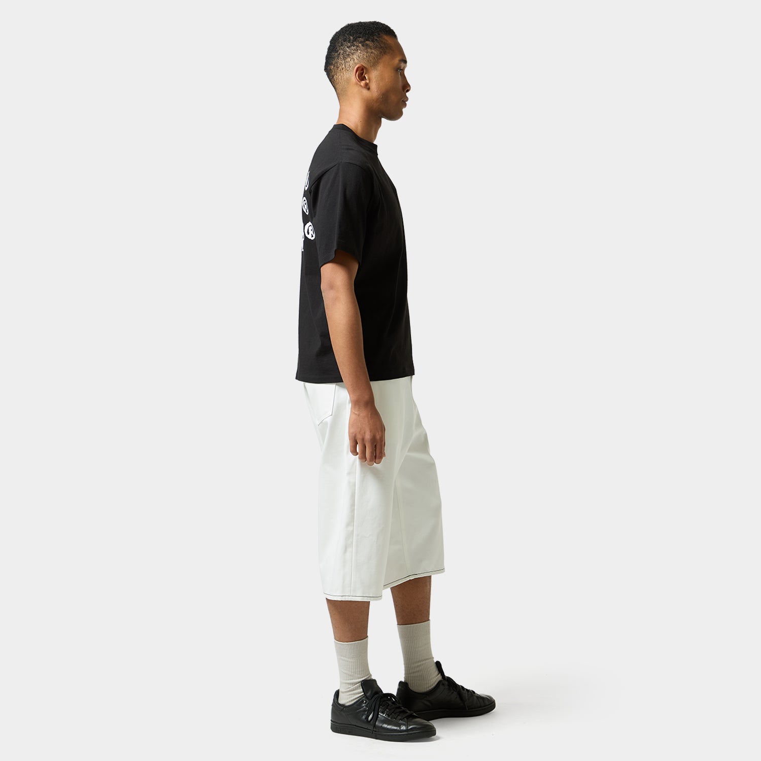 HUF (ハフ) Worldwide JP /T-SHIRTS(Tシャツ)/ HAND STACKED TEE商品 / WHITE