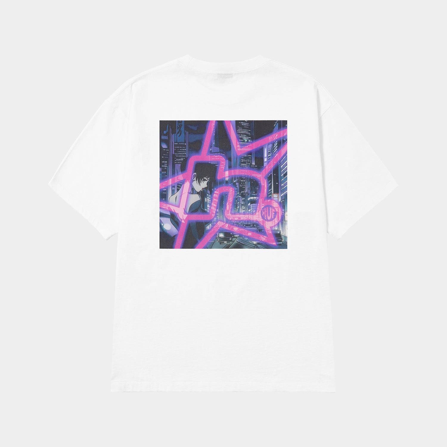 HUF (ハフ) Worldwide JP /T-SHIRTS(Tシャツ)/ CYBERPUNK TEE商品 / WHITE