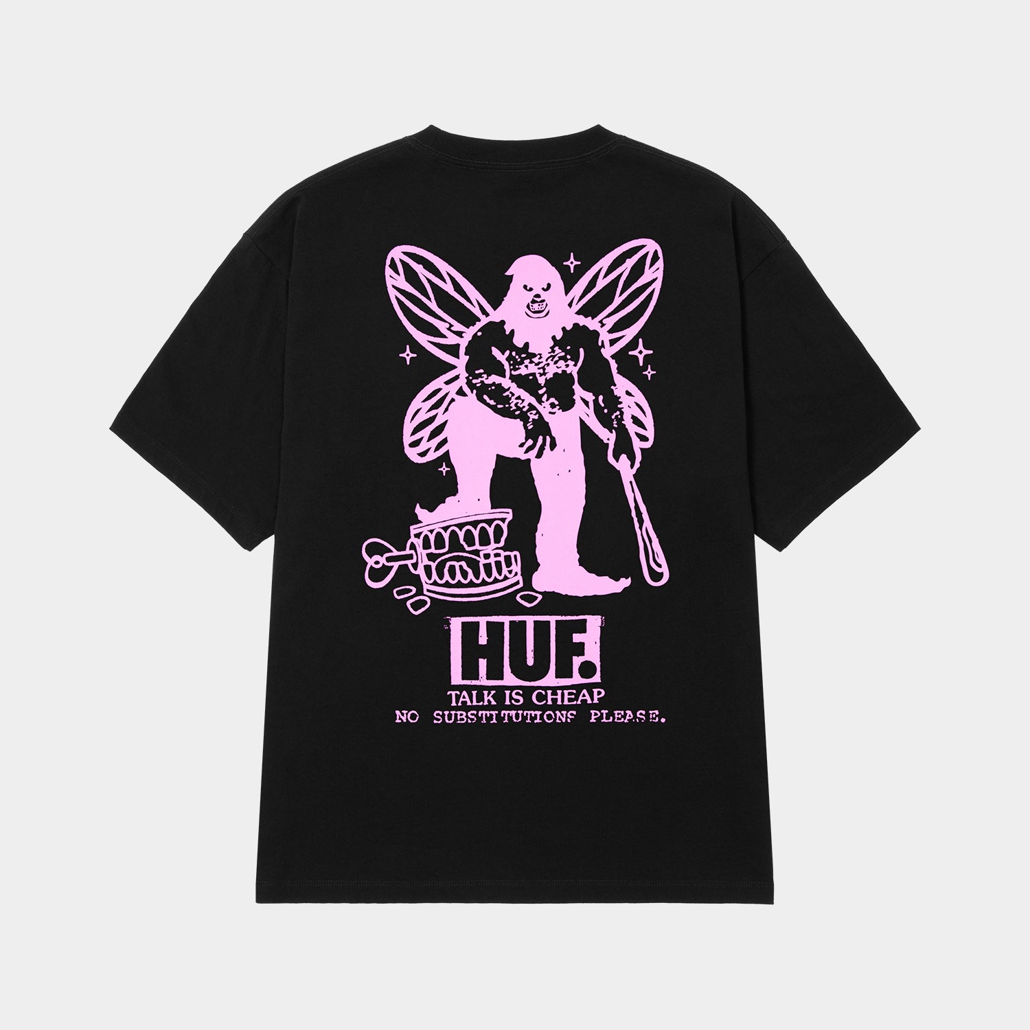 HUF (ハフ) Worldwide JP /T-SHIRTS(Tシャツ)/ TOOTH FAIRY TEE商品 / BLACK