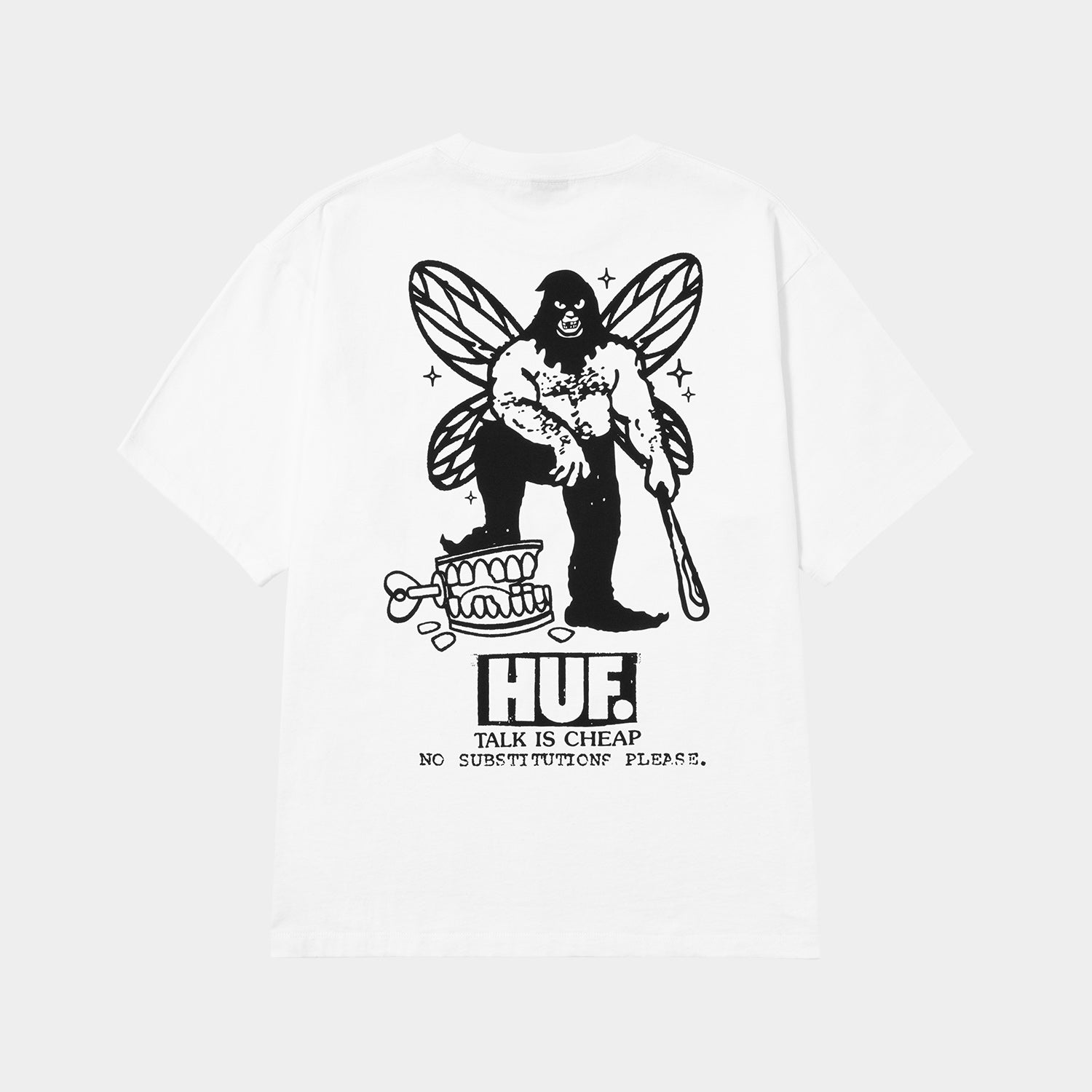 HUF (ハフ) Worldwide JP /T-SHIRTS(Tシャツ)/ TOOTH FAIRY TEE商品 / BLACK