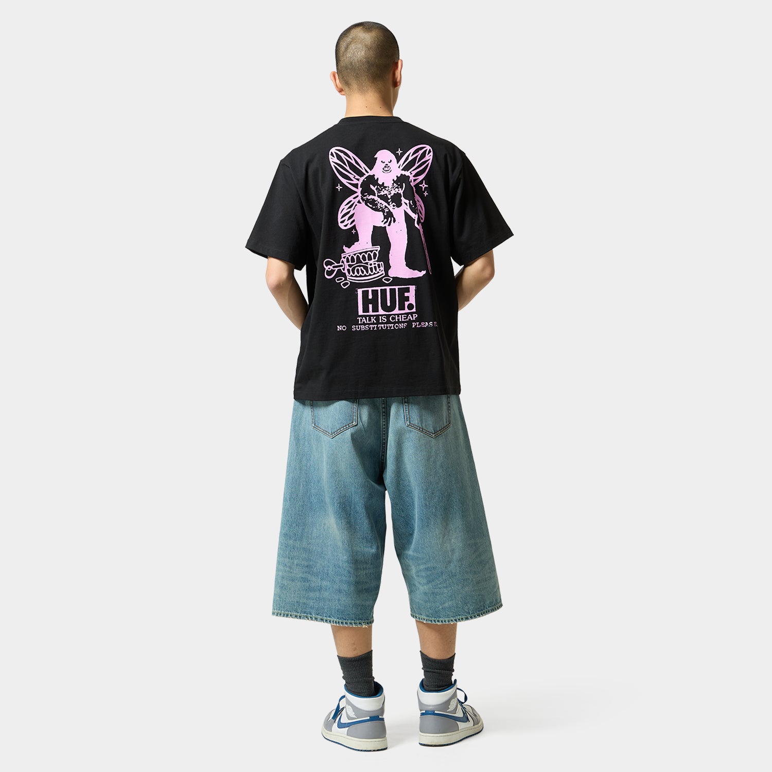 HUF (ハフ) Worldwide JP /T-SHIRTS(Tシャツ)/ TOOTH FAIRY TEE商品 / BLACK
