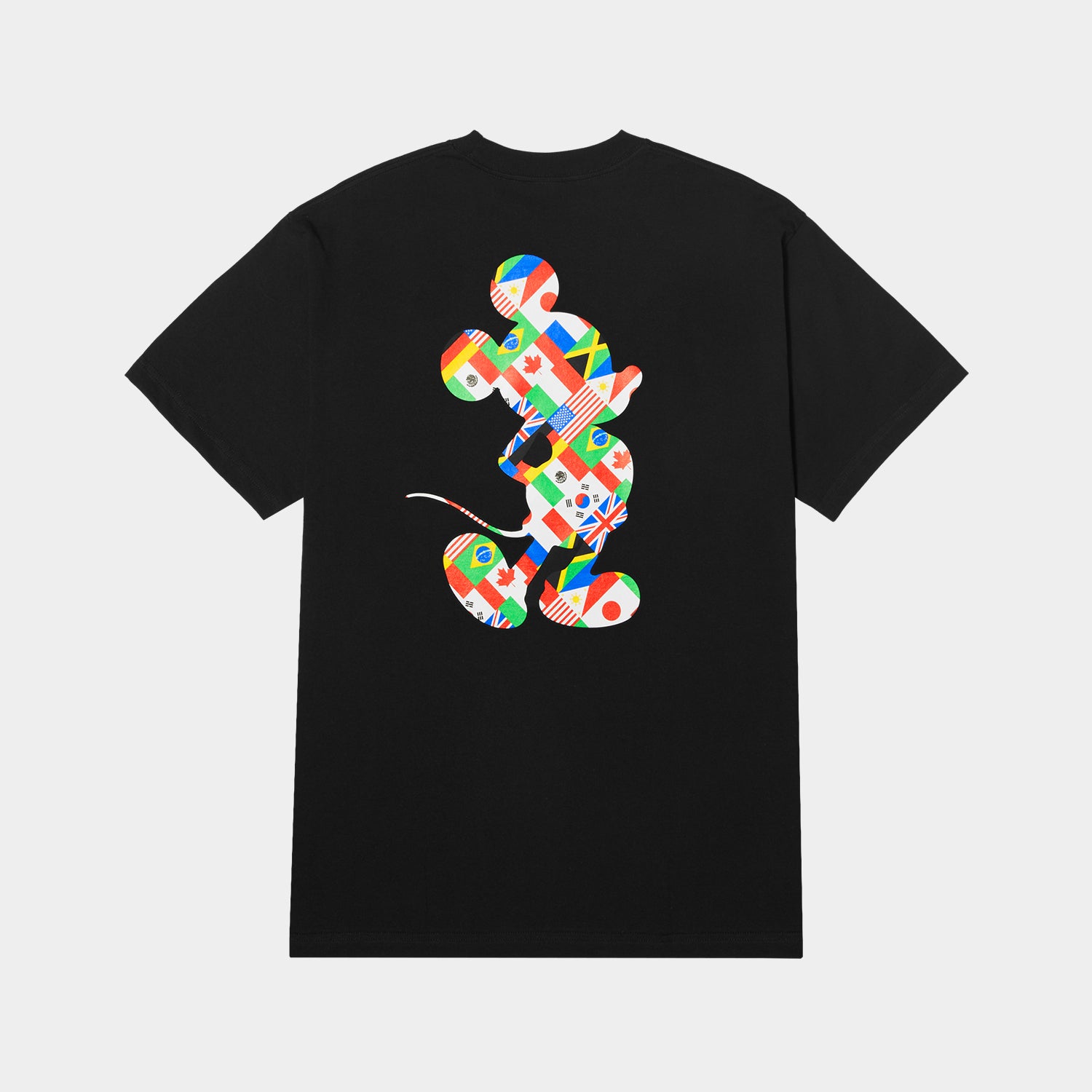 HUF (ハフ) Worldwide JP /T-SHIRTS(Tシャツ)/ DISNEY | HUF MICKEY WORLD TOUR SILHOUETTE TEE商品 / BLACK