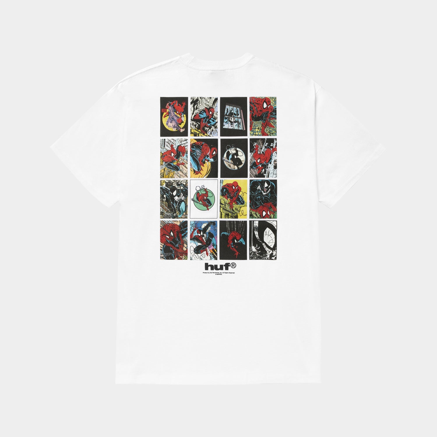HUF (ハフ) Worldwide JP /T-SHIRTS(Tシャツ)/ HUF X MARVEL SPIDER-MAN COLLECTOR TEE商品 / WHITE