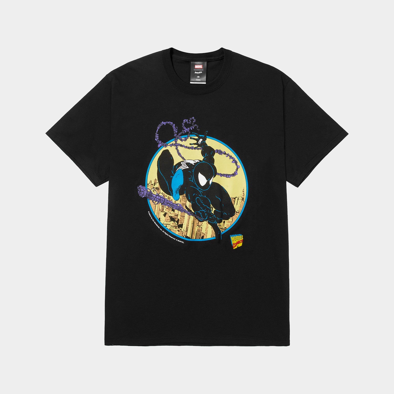 HUF (ハフ) Worldwide JP /T-SHIRTS(Tシャツ)/ HUF X MARVEL SPIDER-MAN THREE HUNDRED TEE商品 / BLACK