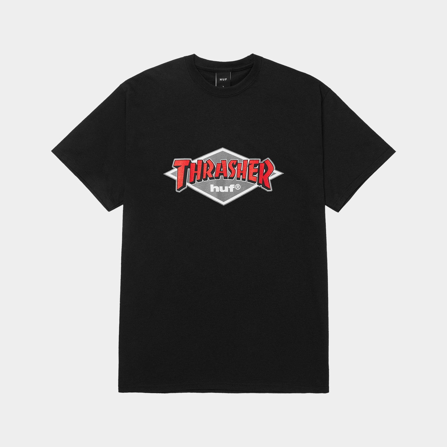 HUF (ハフ) Worldwide JP /T-SHIRTS(Tシャツ)/ HUF X THRASHER LOGO TEE商品 / BLACK