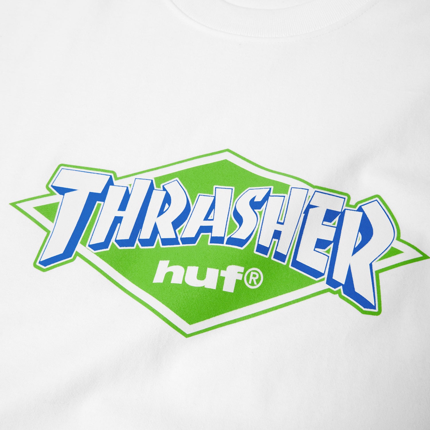 HUF (ハフ) Worldwide JP /T-SHIRTS(Tシャツ)/ HUF X THRASHER LOGO TEE商品 / BLACK