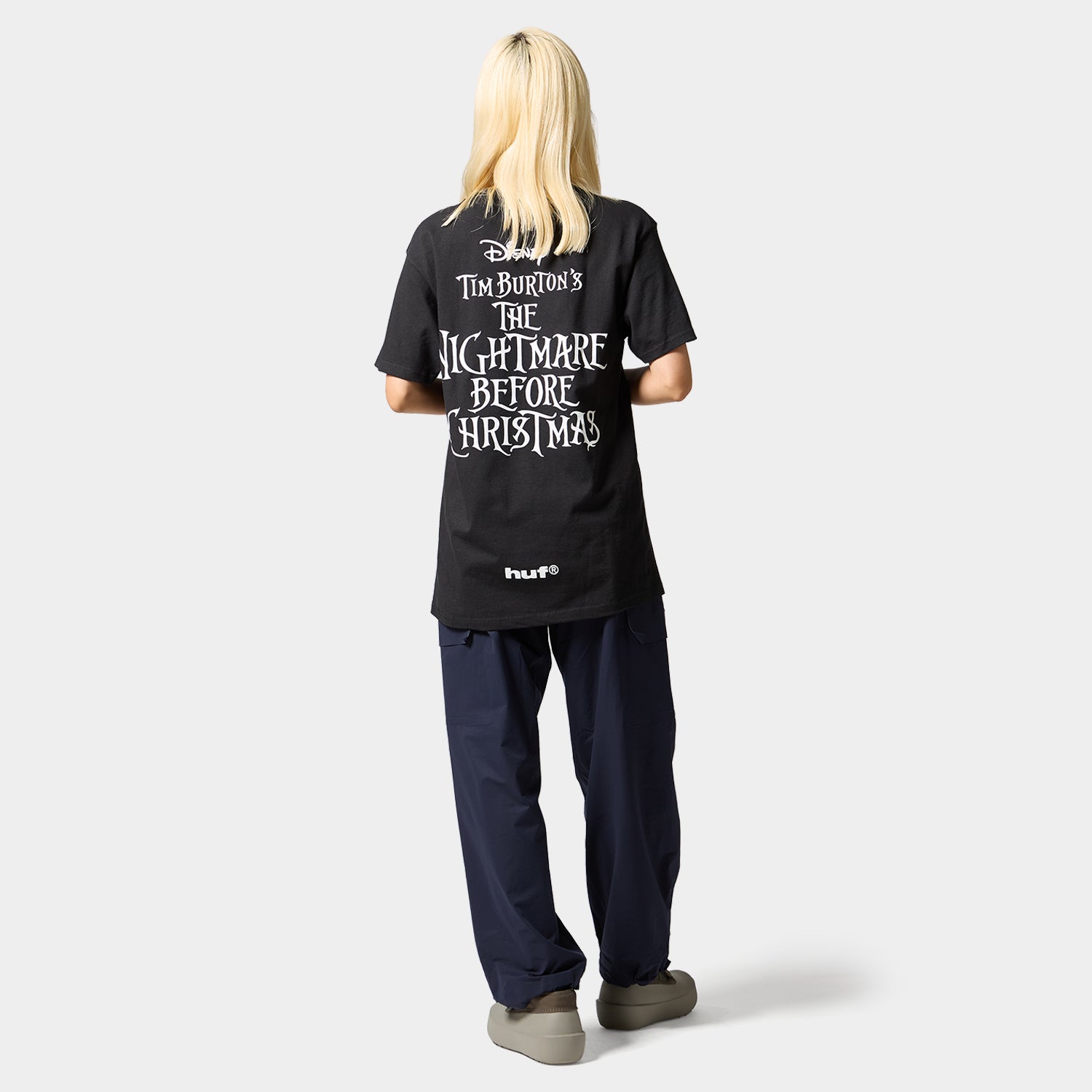 HUF (ハフ) Worldwide JP /T-SHIRTS(Tシャツ)/ HUF X NIGHTMARE BEFORE CHRISTMAS SPIRAL HILL TEE商品 / BLACK