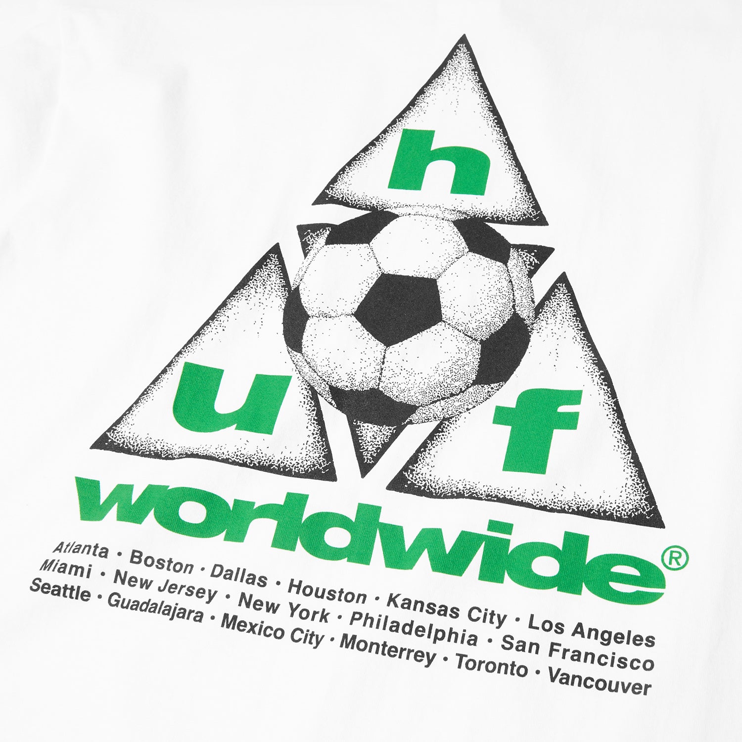 HUF (ハフ) Worldwide JP /T-SHIRTS(Tシャツ)/ STRIKER TT TEE商品 / WHITE