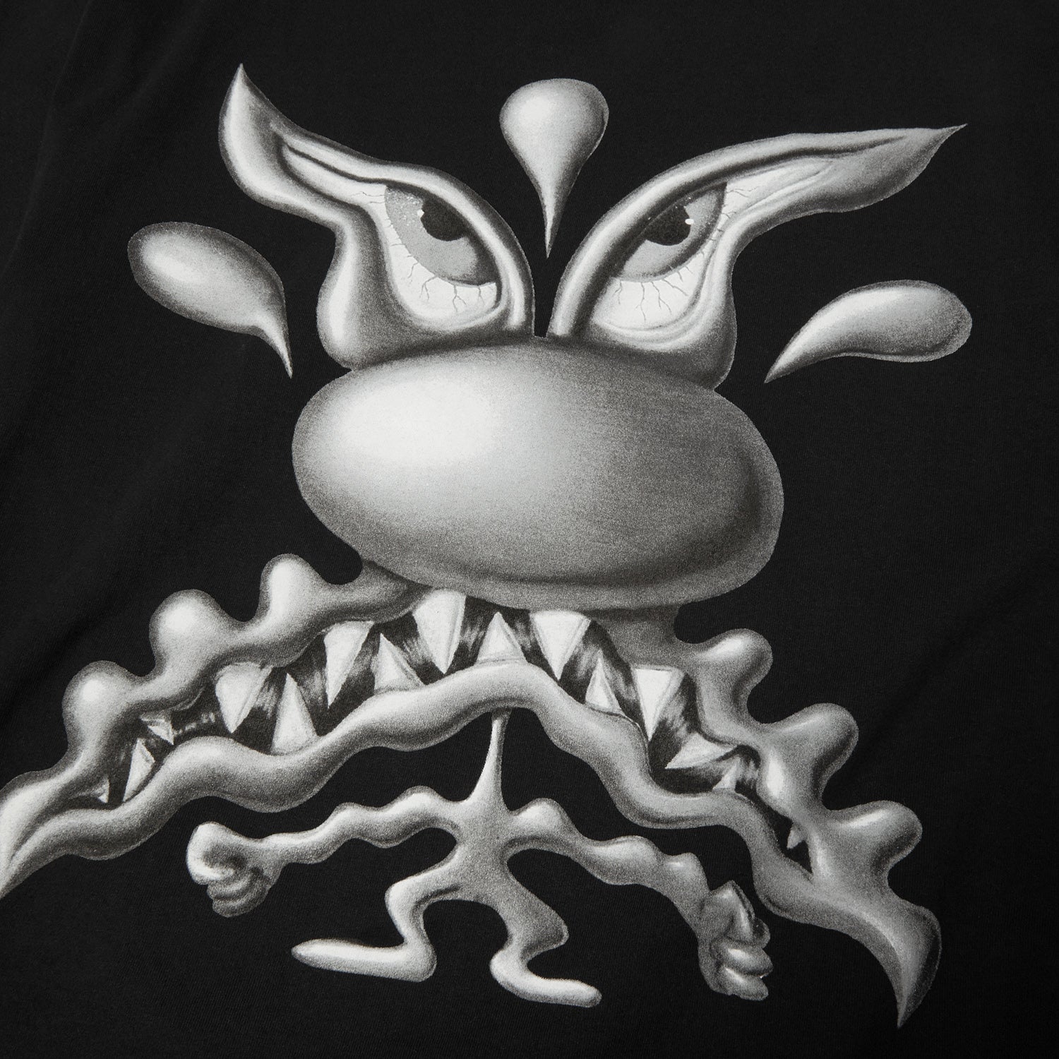 HUF (ハフ) Worldwide JP /T-SHIRTS(Tシャツ)/ KENNY SCHARF MEAN GUY TEE商品 / BLACK