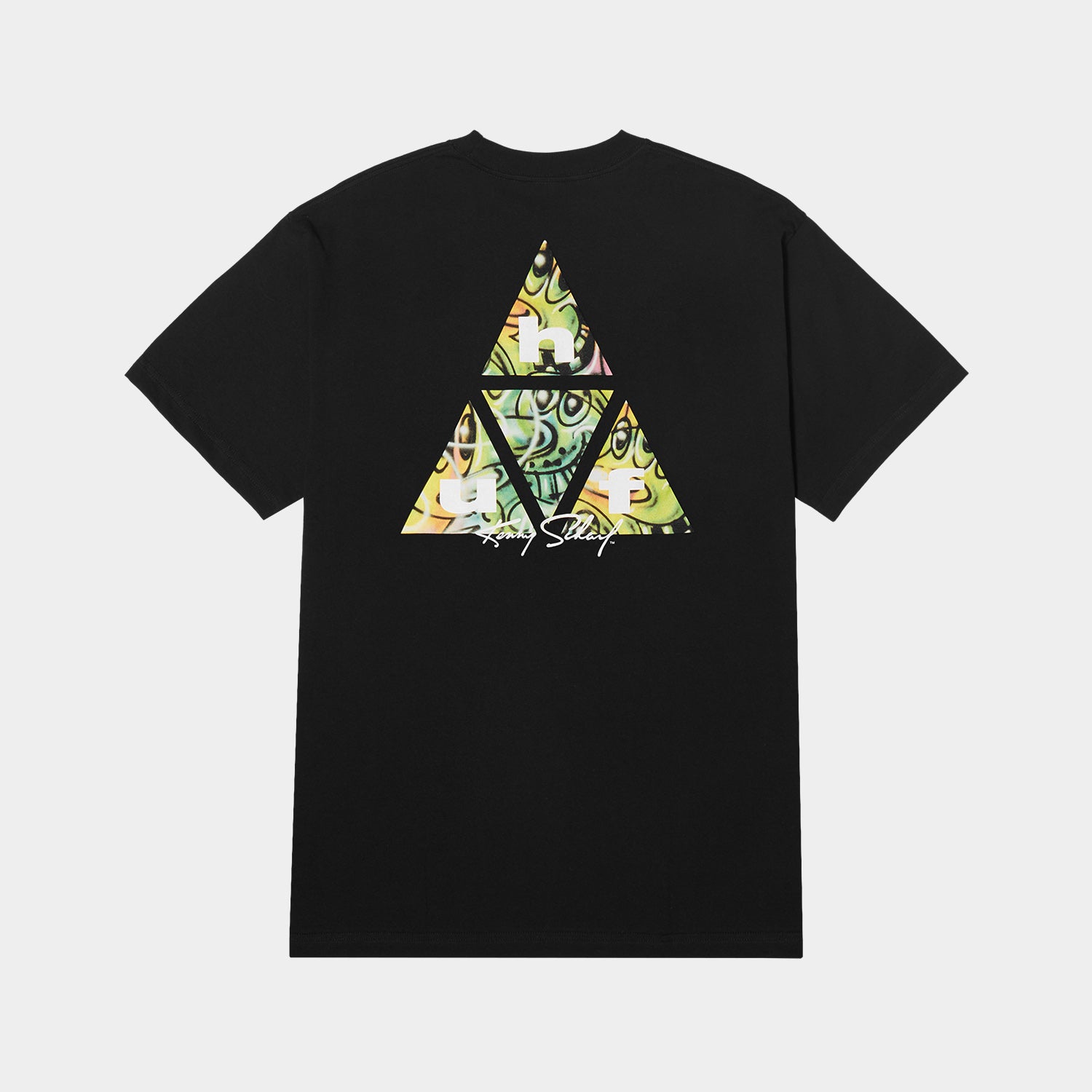 HUF (ハフ) Worldwide JP /T-SHIRTS(Tシャツ)/ KENNY SCHARF MULTITUD TT TEE商品 / BLACK