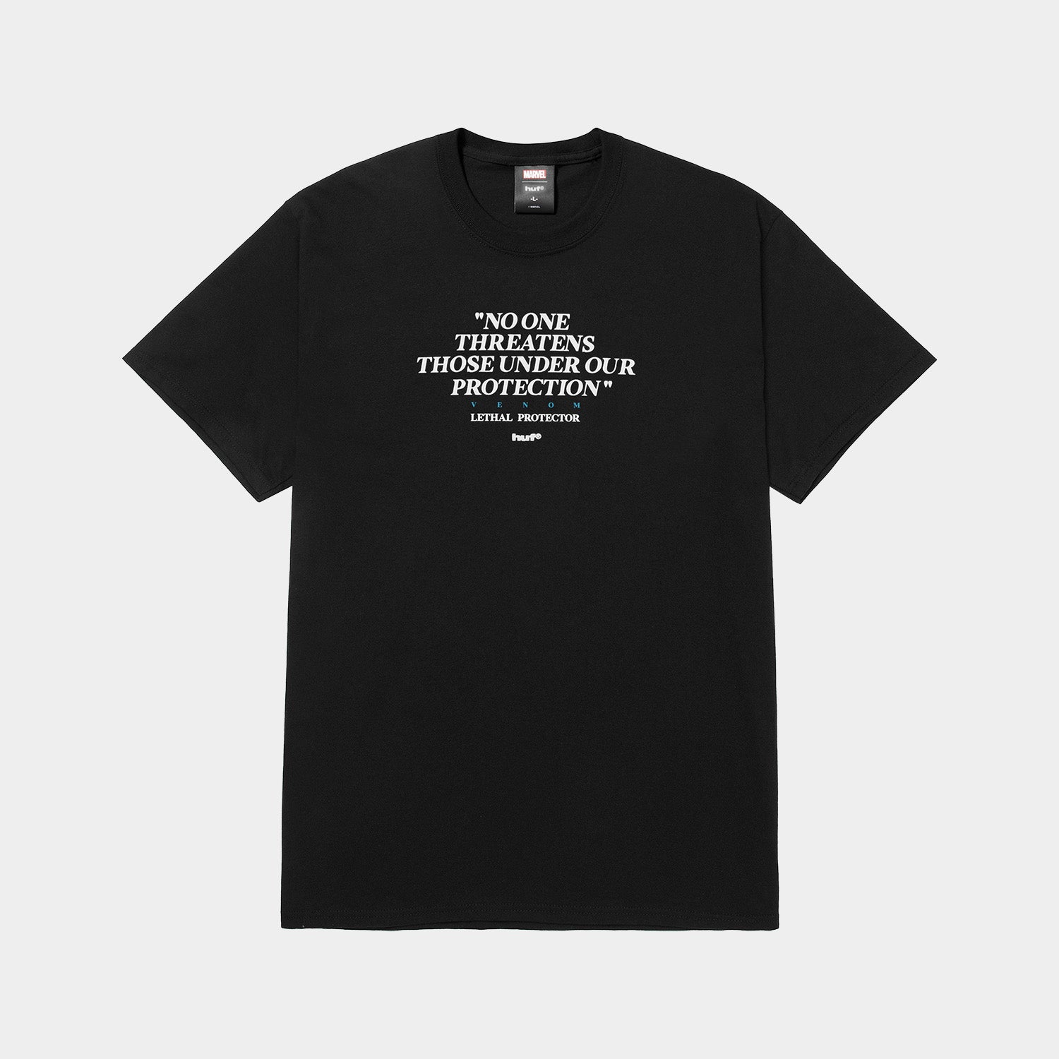 HUF (ハフ) Worldwide JP /T-SHIRTS(Tシャツ)/ HUF X MARVEL VENOM PROTECTOR TEE商品 / BLACK