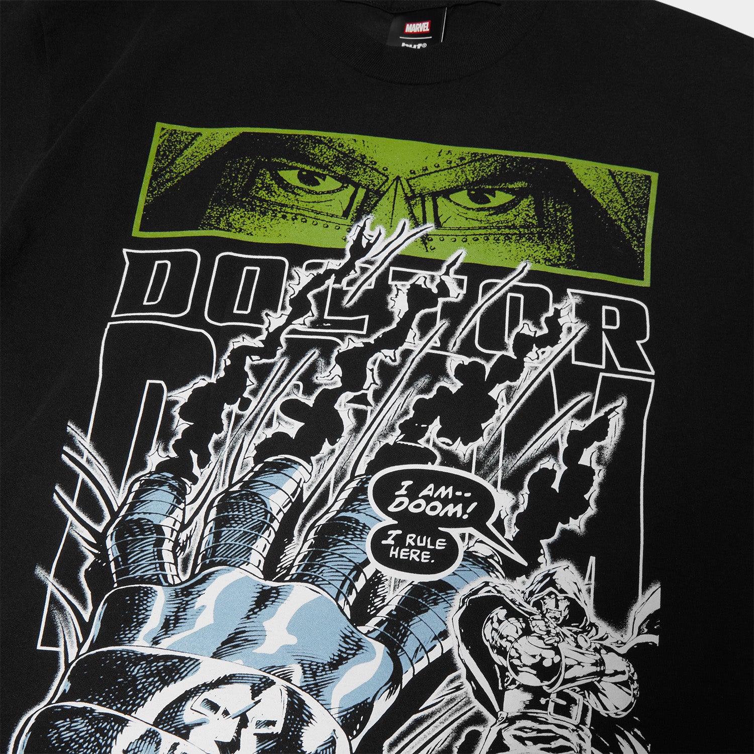HUF (ハフ) Worldwide JP /T-SHIRTS(Tシャツ)/ HUF X MARVEL DOOM LIVES TEE商品 / BLACK