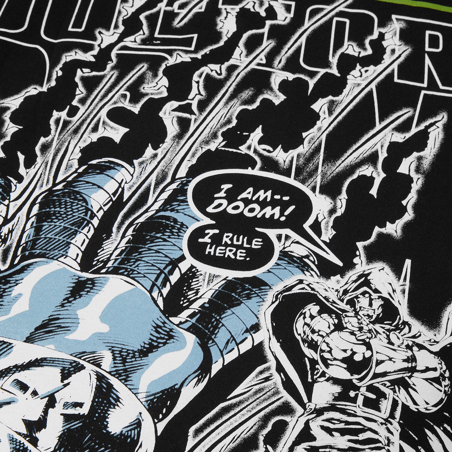 HUF (ハフ) Worldwide JP /T-SHIRTS(Tシャツ)/ HUF X MARVEL DOOM LIVES TEE商品 / BLACK