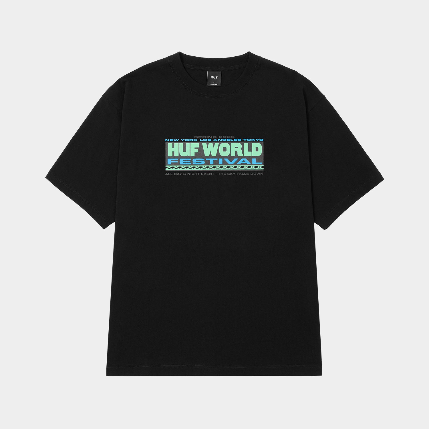 HUF (ハフ) Worldwide JP /T-SHIRTS(Tシャツ)/ WORLD FESTIVAL TEE商品 / WHITE