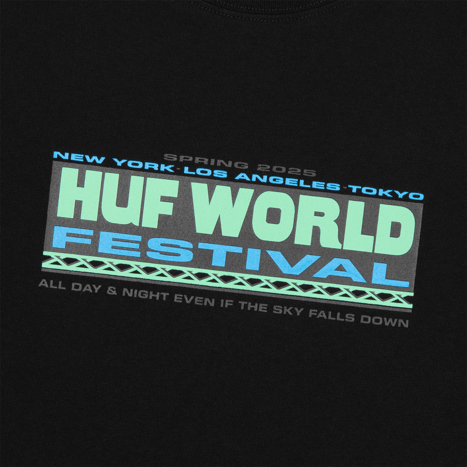 HUF (ハフ) Worldwide JP /T-SHIRTS(Tシャツ)/ WORLD FESTIVAL TEE商品 / WHITE