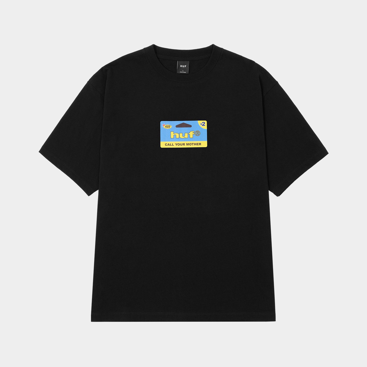 HUF (ハフ) Worldwide JP /T-SHIRTS(Tシャツ)/ CALLING CARDS TEE商品 / BLACK