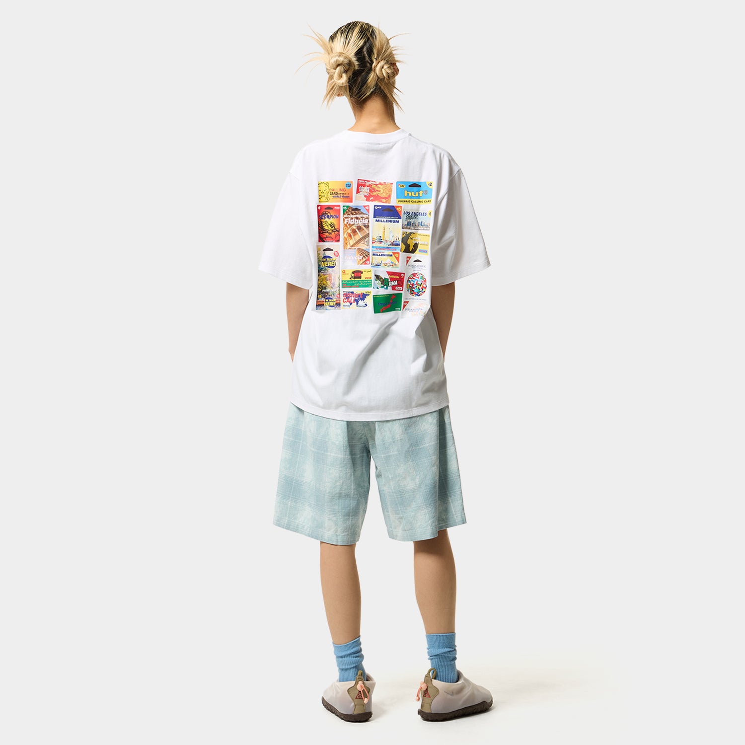 HUF (ハフ) Worldwide JP /T-SHIRTS(Tシャツ)/ CALLING CARDS TEE商品 / BLACK