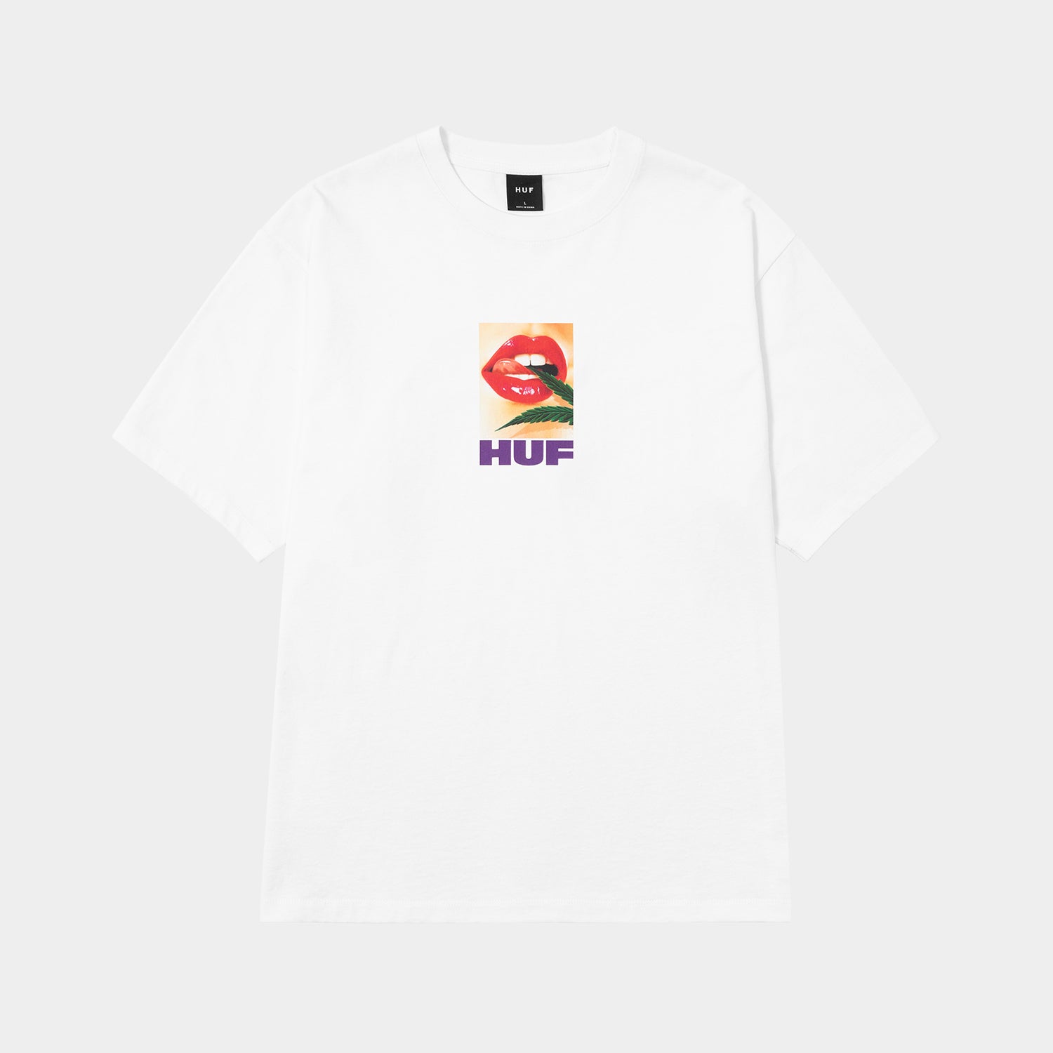 HUF (ハフ) Worldwide JP /T-SHIRTS(Tシャツ)/ LICK TEE商品 / WHITE