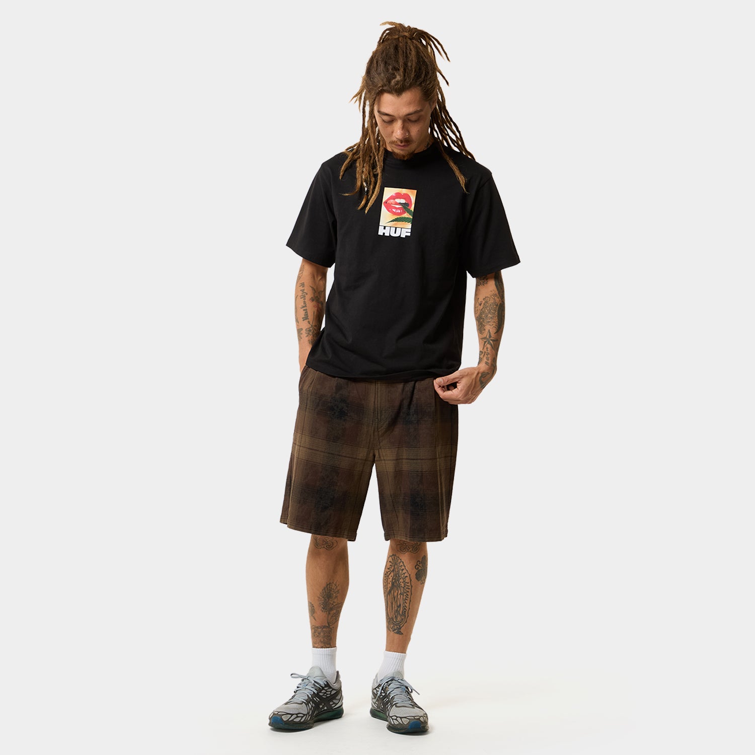 HUF (ハフ) Worldwide JP /T-SHIRTS(Tシャツ)/ LICK TEE商品 / WHITE