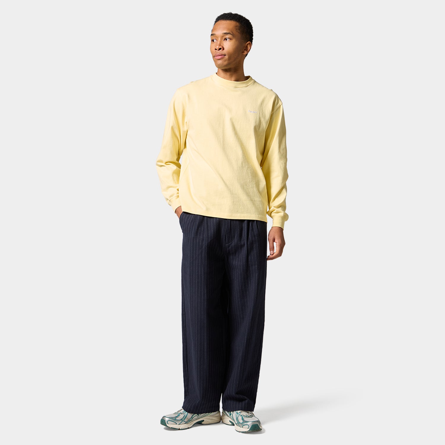 HUF (ハフ) Worldwide JP /T-SHIRTS(Tシャツ)/ HUF eightynine LS TEE商品 / YELLOW