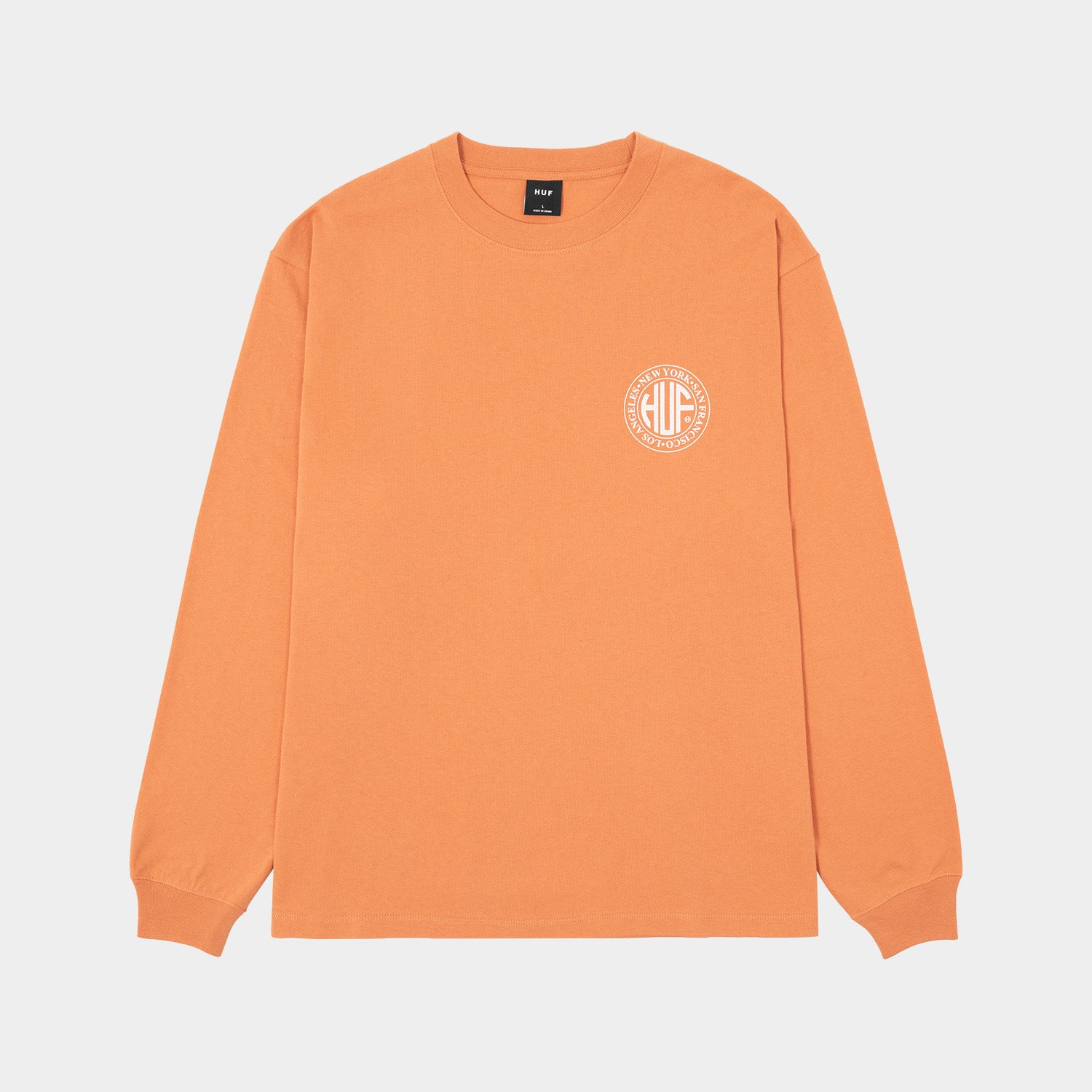 HUF (ハフ) Worldwide JP /T-SHIRTS(Tシャツ)/ REGIONAL LS TEE商品 / CARAMEL