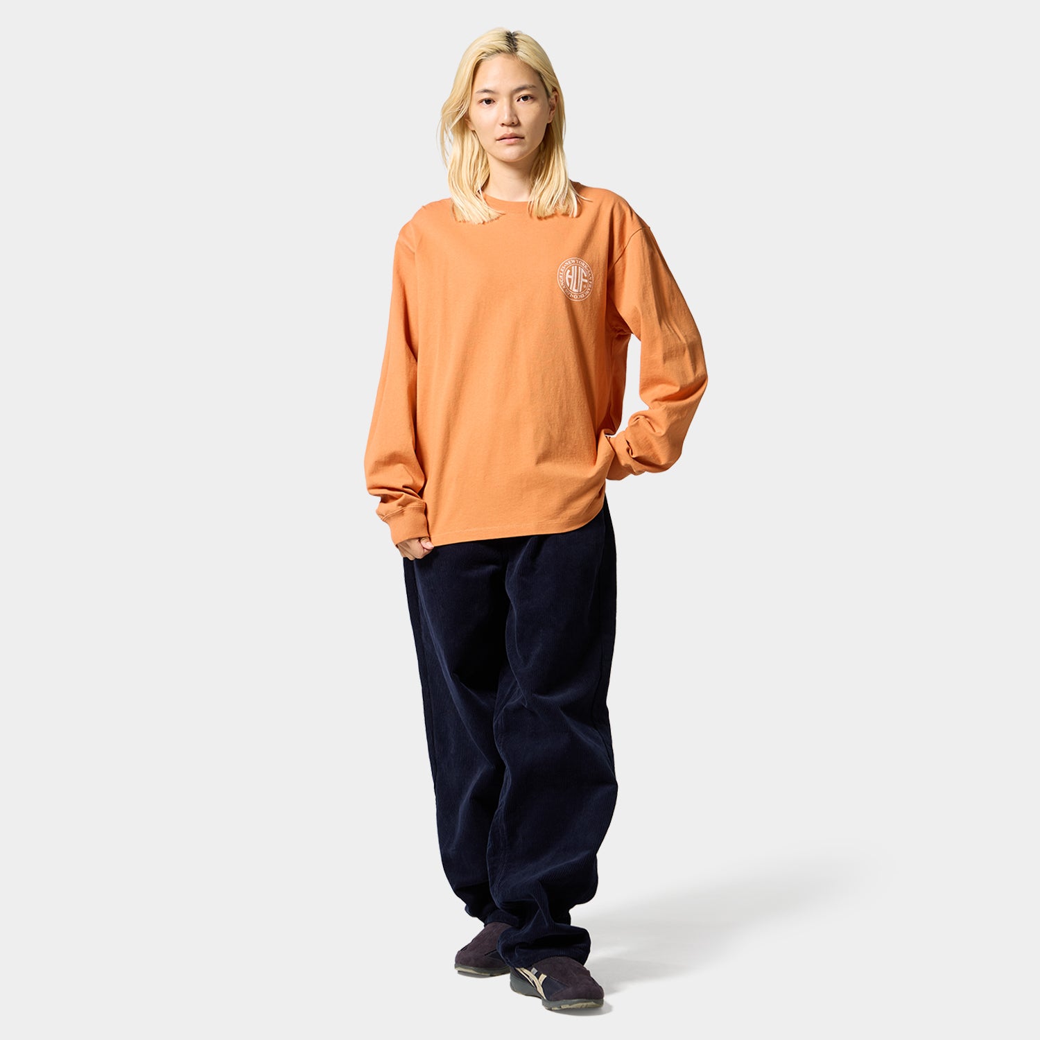 HUF (ハフ) Worldwide JP /T-SHIRTS(Tシャツ)/ REGIONAL LS TEE商品 / CARAMEL