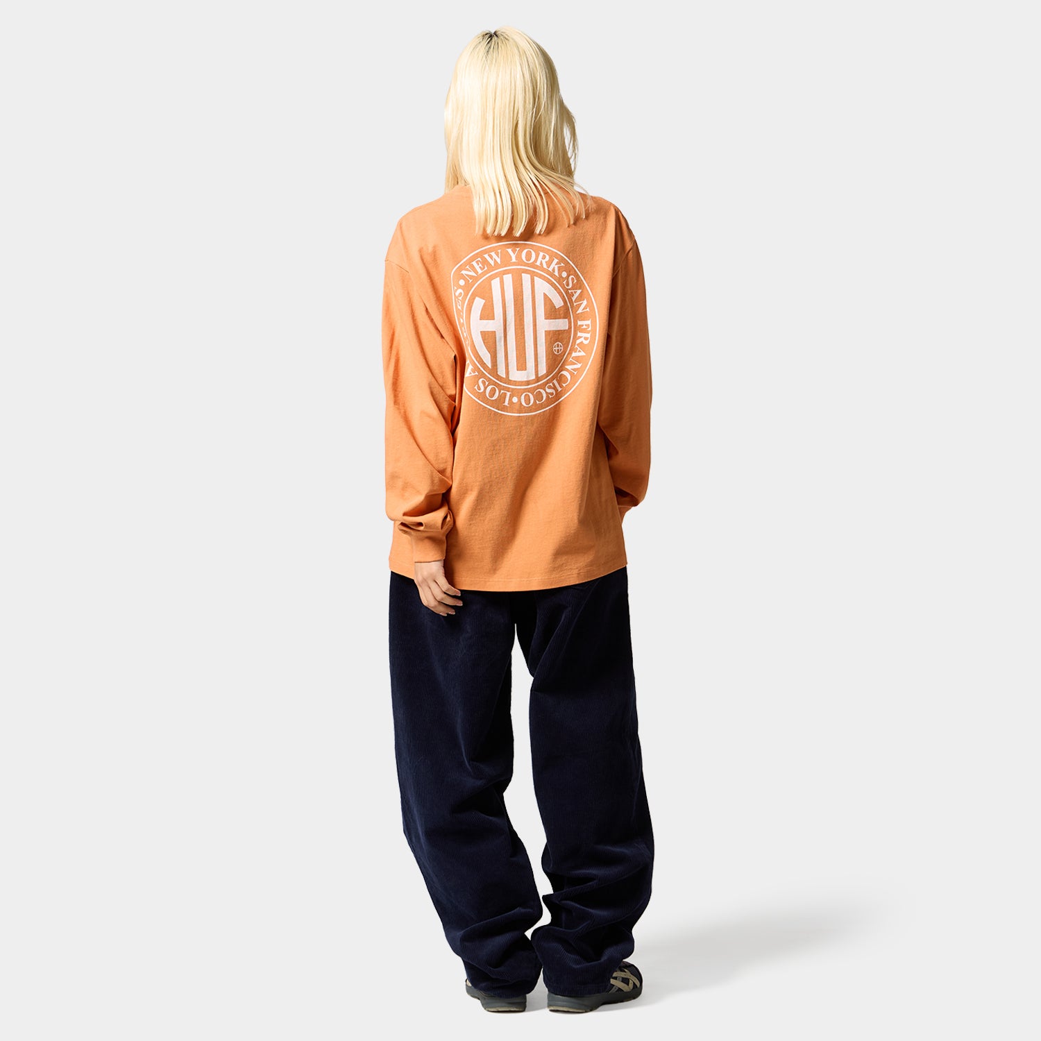 HUF (ハフ) Worldwide JP /T-SHIRTS(Tシャツ)/ REGIONAL LS TEE商品 / CARAMEL