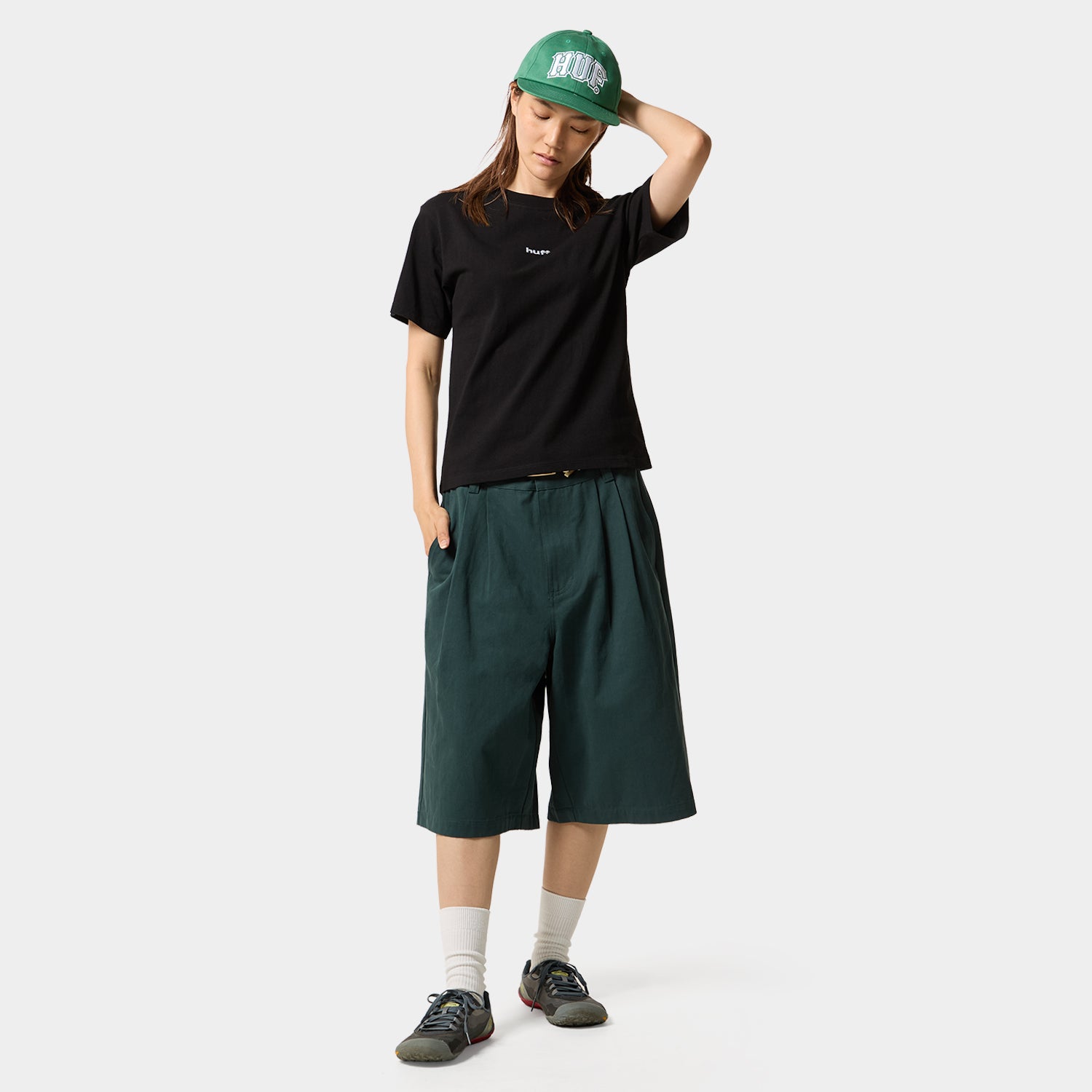 HUF (ハフ) Worldwide JP /T-SHIRTS(Tシャツ)/ HUF eightynine TINY TEE商品 / WHITE