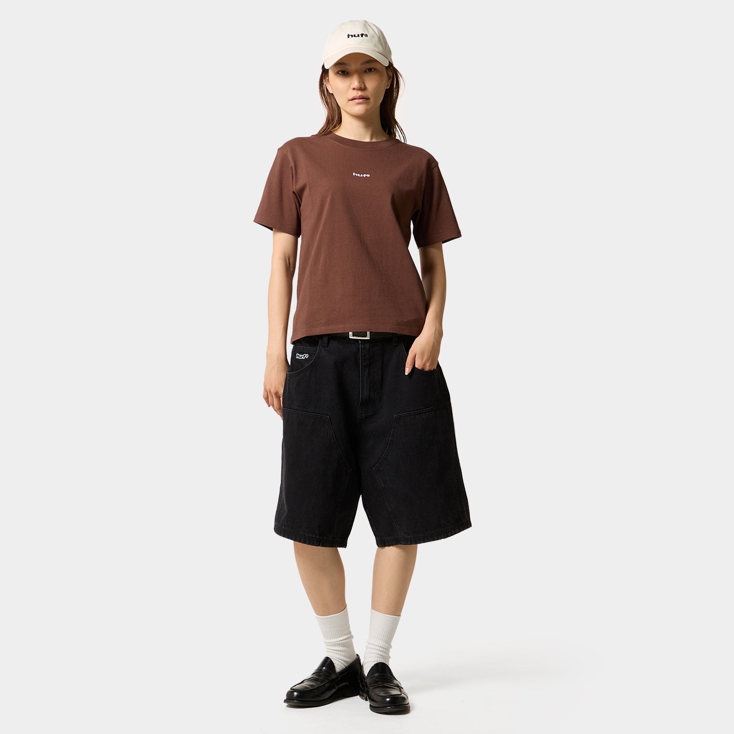 HUF (ハフ) Worldwide JP /T-SHIRTS(Tシャツ)/ HUF eightynine TINY TEE商品 / WHITE