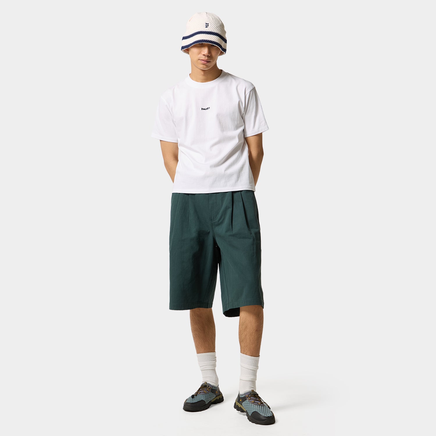 HUF (ハフ) Worldwide JP /T-SHIRTS(Tシャツ)/ HUF eightynine TINY TEE商品 / WHITE
