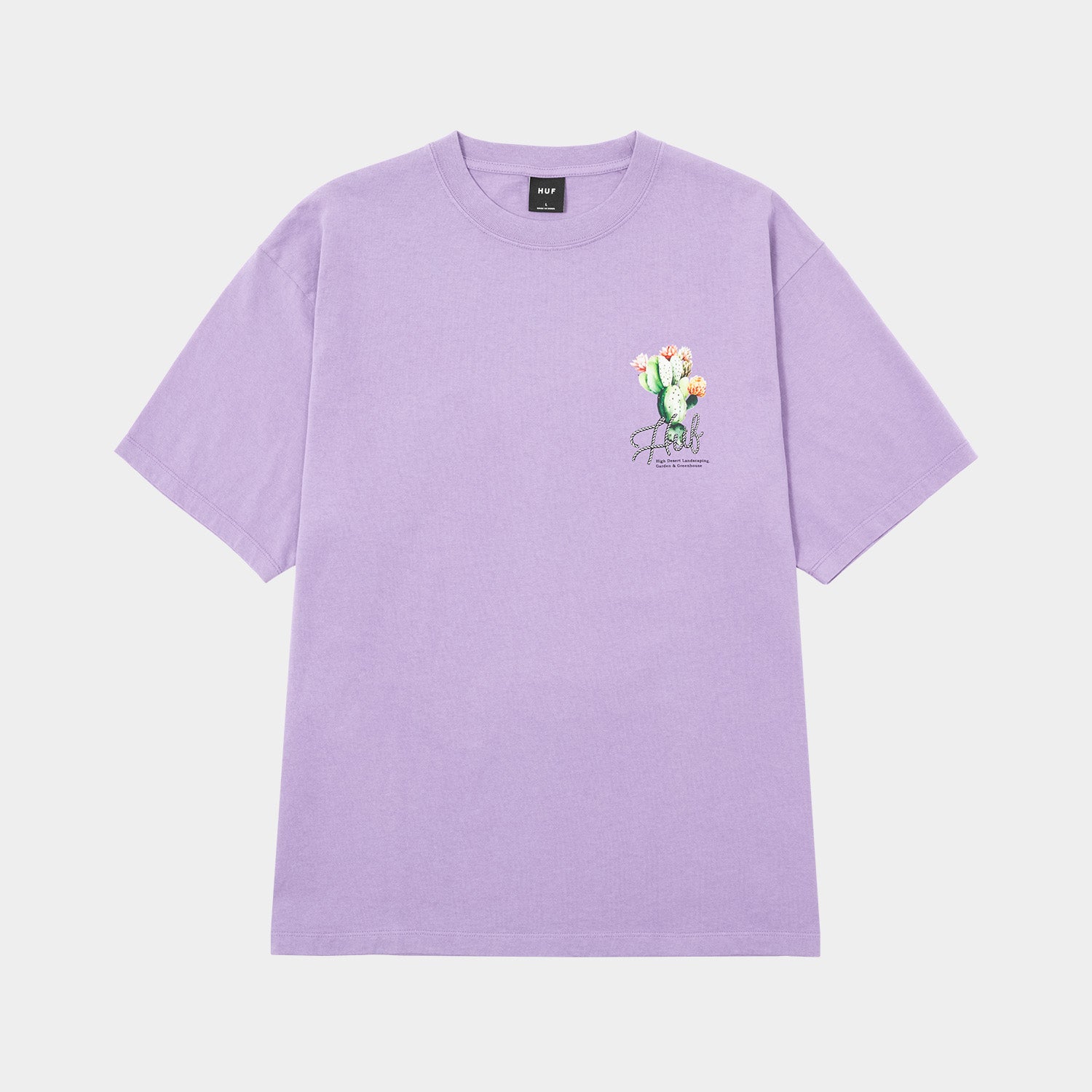HUF (ハフ) Worldwide JP /T-SHIRTS(Tシャツ)/ EAST ROCKS TEE商品 / LT PURPLE