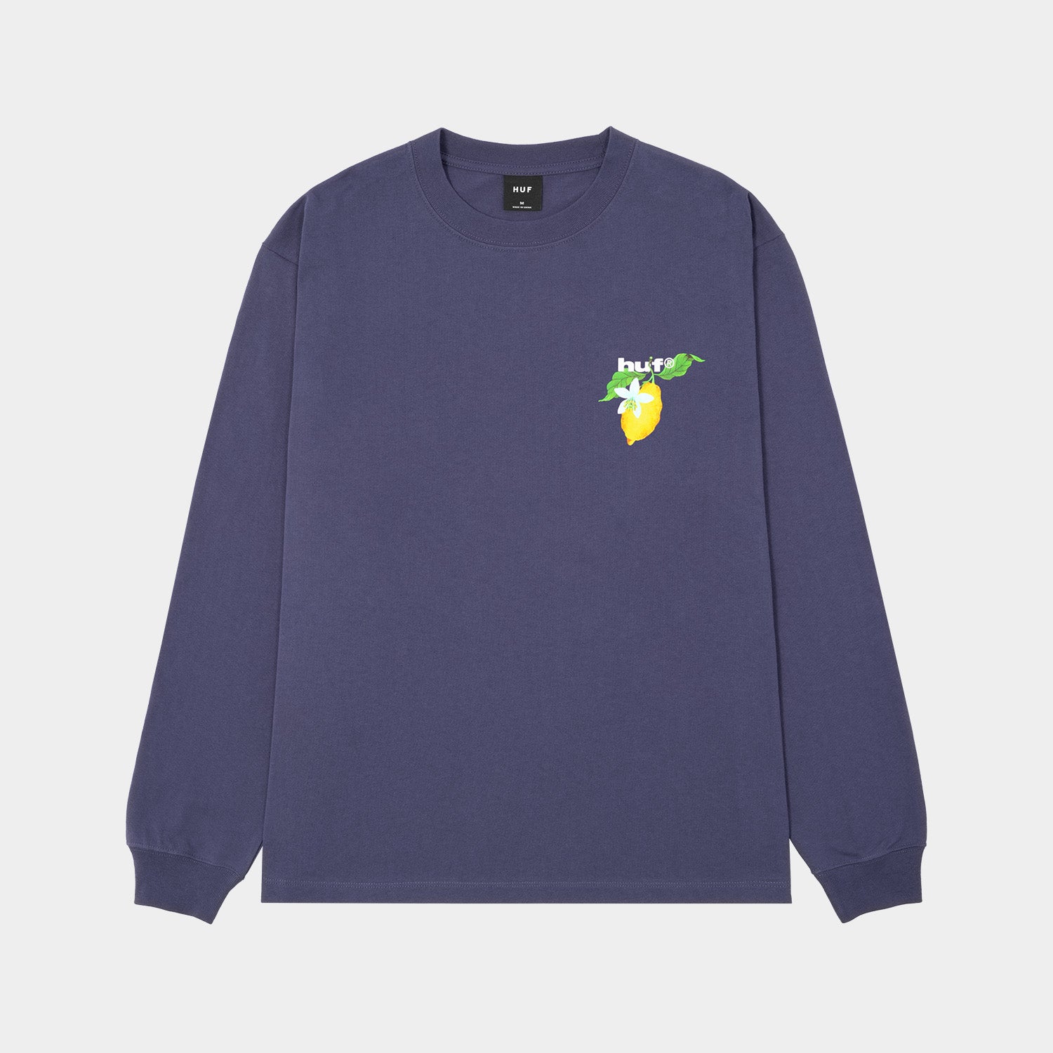 HUF (ハフ) Worldwide JP /T-SHIRTS(Tシャツ)/ SOUR LEMON LS TEE商品 / BLACK