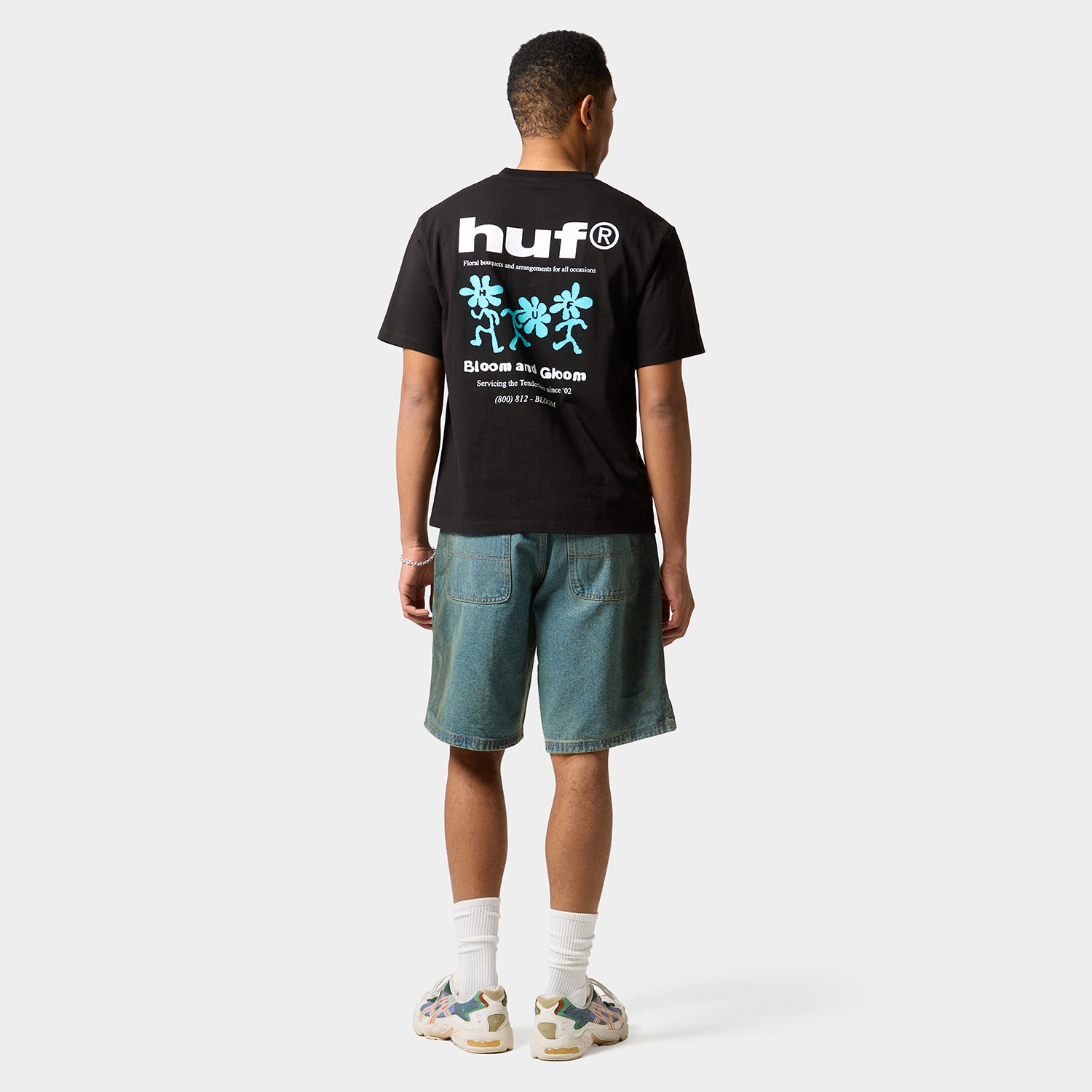 HUF (ハフ) Worldwide JP /T-SHIRTS(Tシャツ)/ BLOOM & GLOOM TEE商品 / WHITE