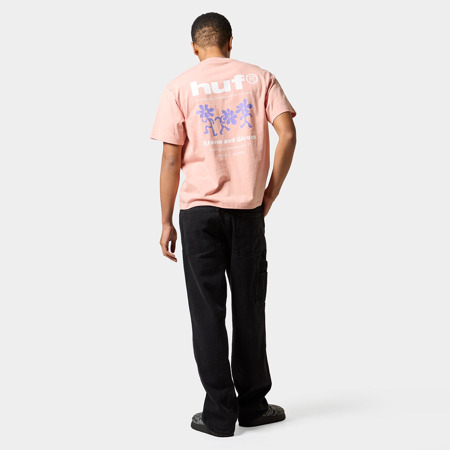 HUF (ハフ) Worldwide JP /T-SHIRTS(Tシャツ)/ BLOOM & GLOOM TEE商品 / WHITE