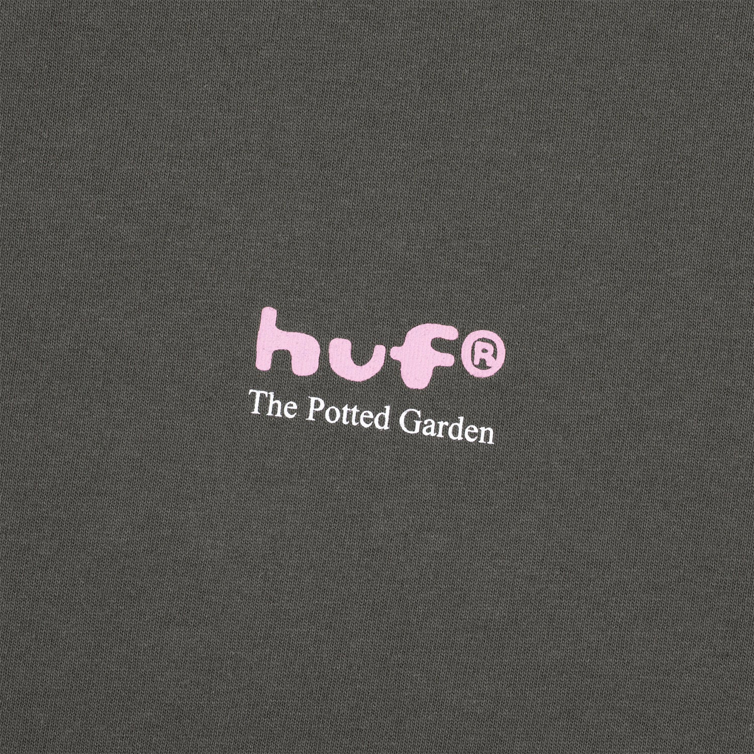 HUF (ハフ) Worldwide JP /T-SHIRTS(Tシャツ)/ THE POTTED GARDEN TEE商品 / CHARCOAL