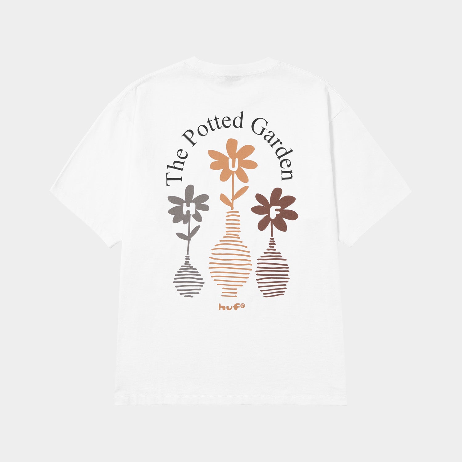 HUF (ハフ) Worldwide JP /T-SHIRTS(Tシャツ)/ THE POTTED GARDEN TEE商品 / CHARCOAL