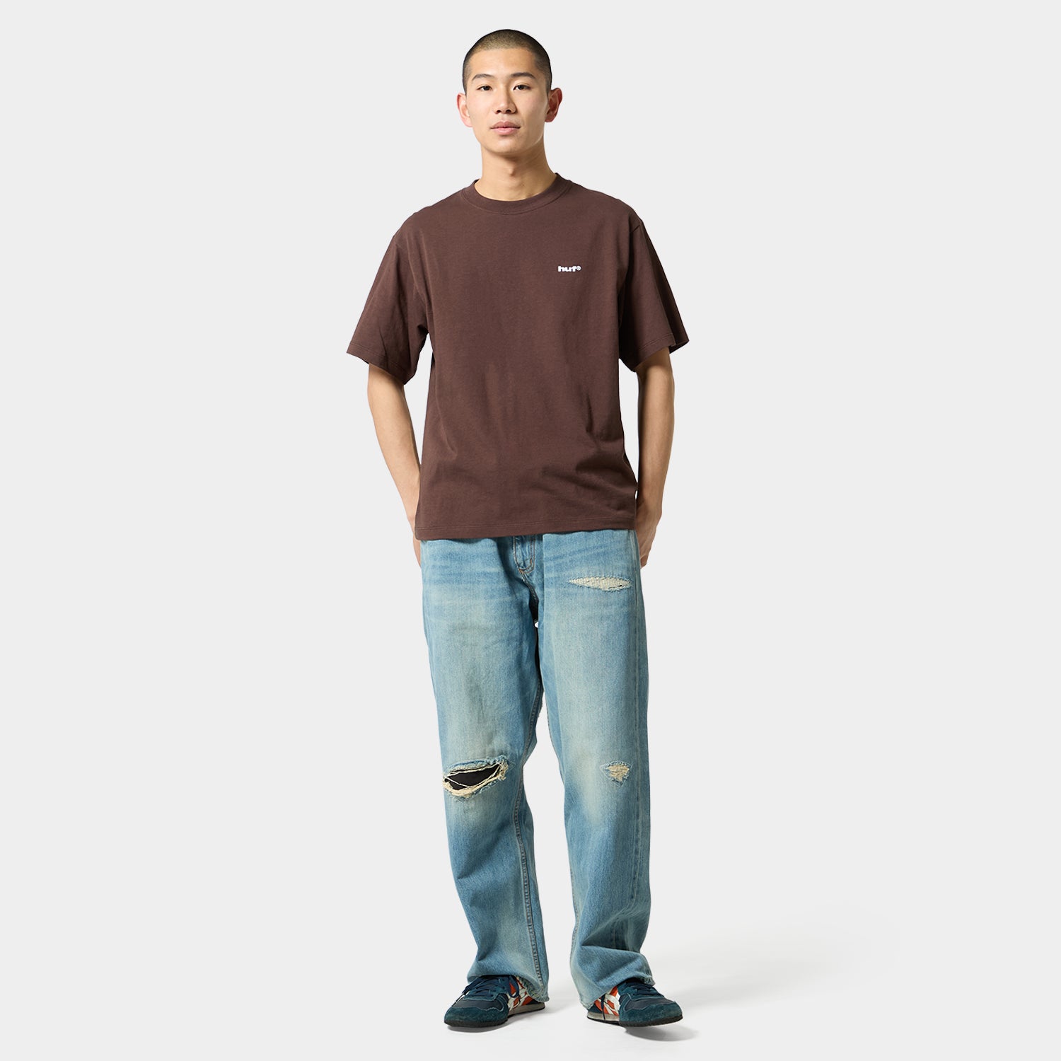 HUF (ハフ) Worldwide JP /T-SHIRTS(Tシャツ)/ COMMUNITY SUPPORT TEE商品 / BROWN