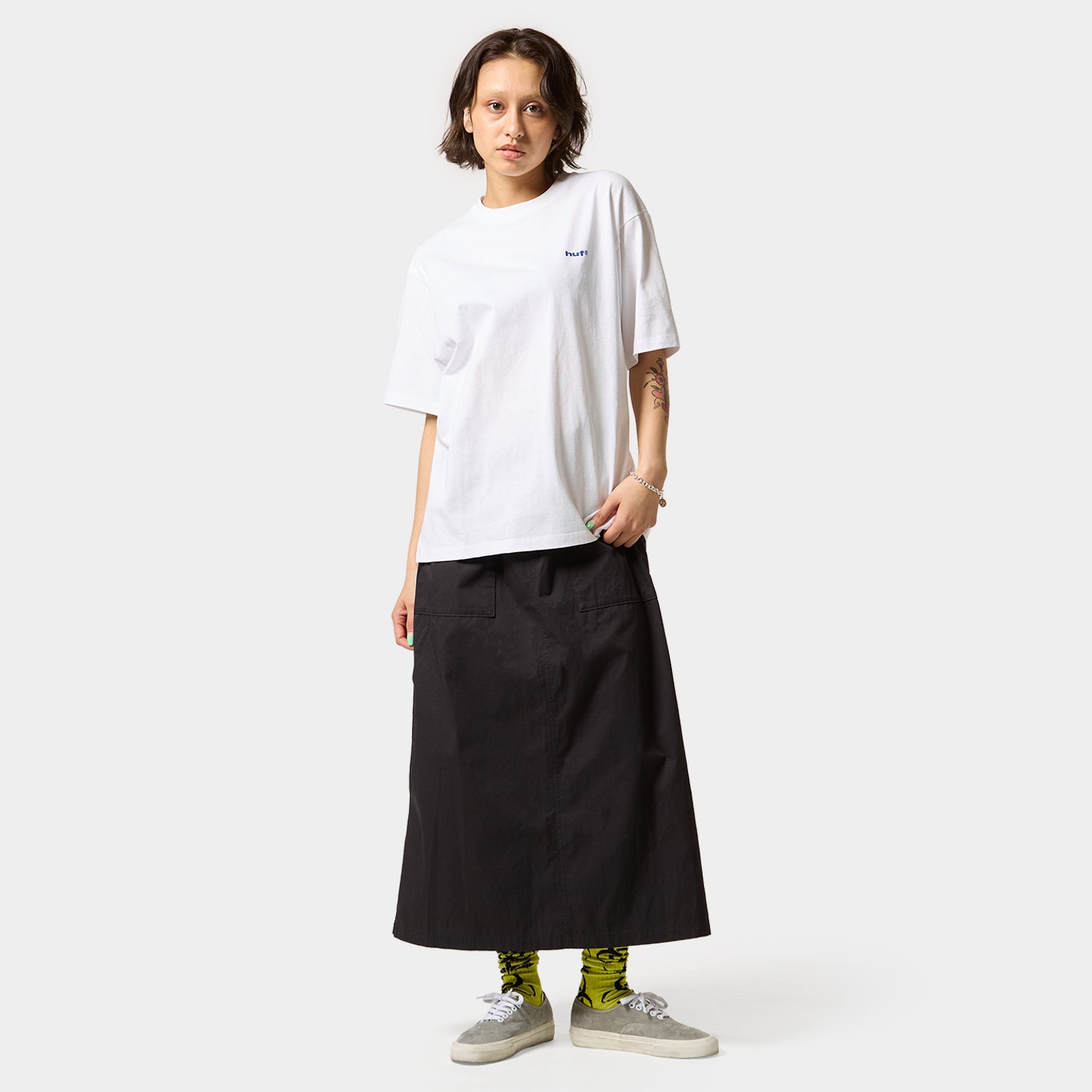 HUF (ハフ) Worldwide JP /T-SHIRTS(Tシャツ)/ COMMUNITY SUPPORT TEE商品 / BROWN