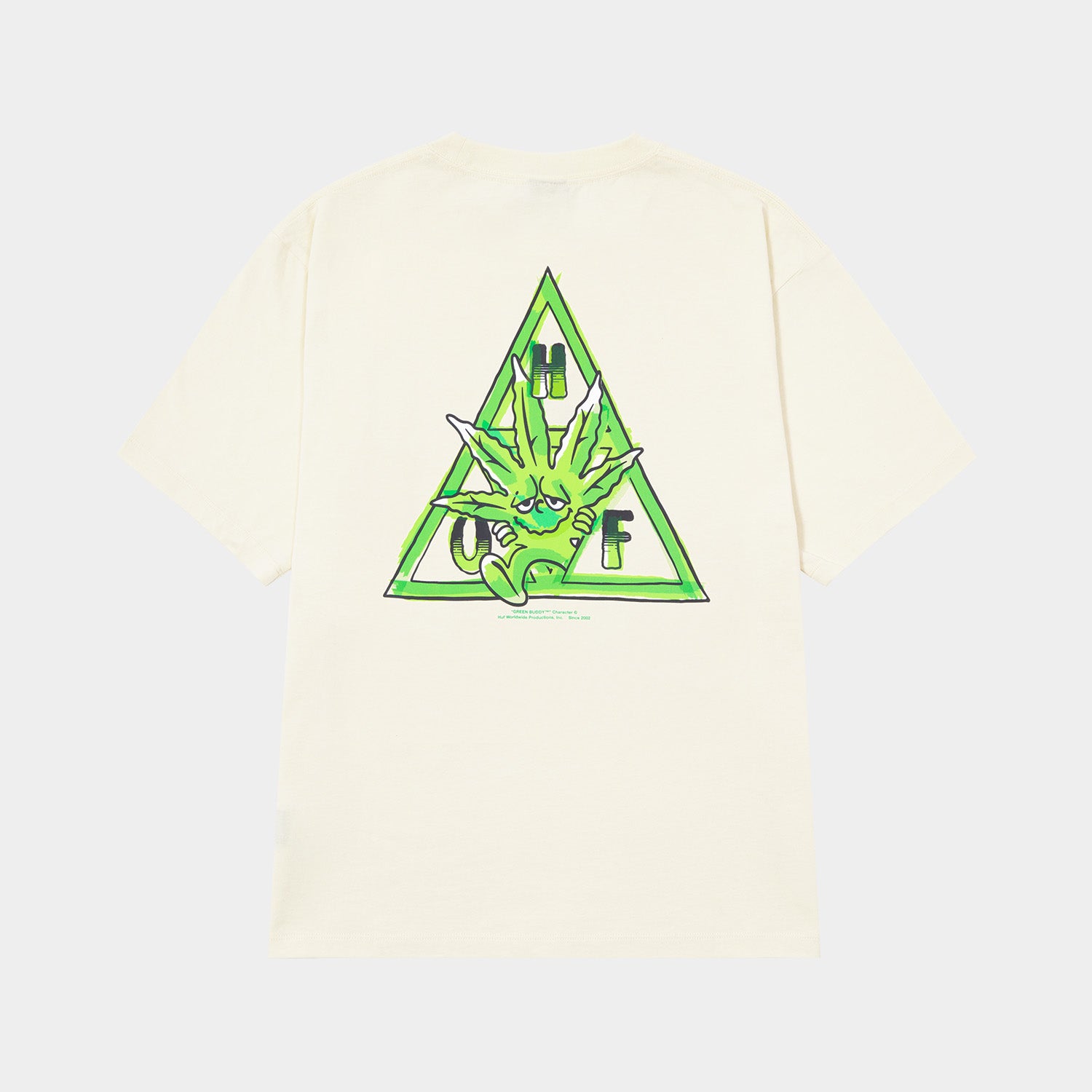 HUF (ハフ) Worldwide JP /T-SHIRTS(Tシャツ)/ 【オンラインストア限定】GREEN BUDDY TT TEE商品 / NATURAL