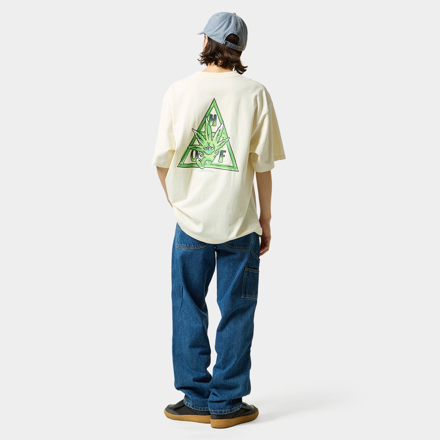 HUF (ハフ) Worldwide JP /T-SHIRTS(Tシャツ)/ 【オンラインストア限定】GREEN BUDDY TT TEE商品 / NATURAL