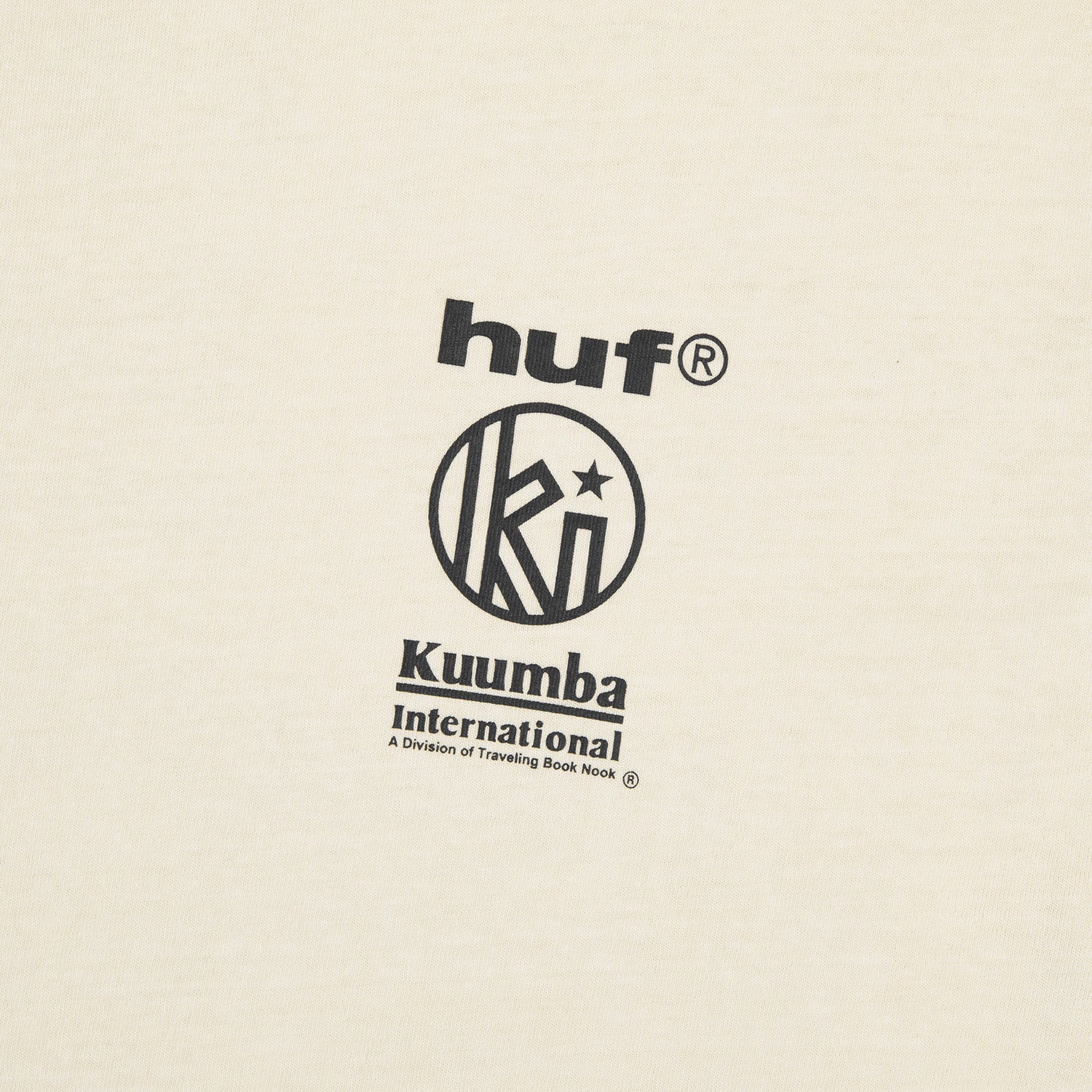 HUF (ハフ) Worldwide JP /T-SHIRTS(Tシャツ)/ HUF X KUUMBA INTERNATIONAL KUUMBA TEE商品 / CREAM