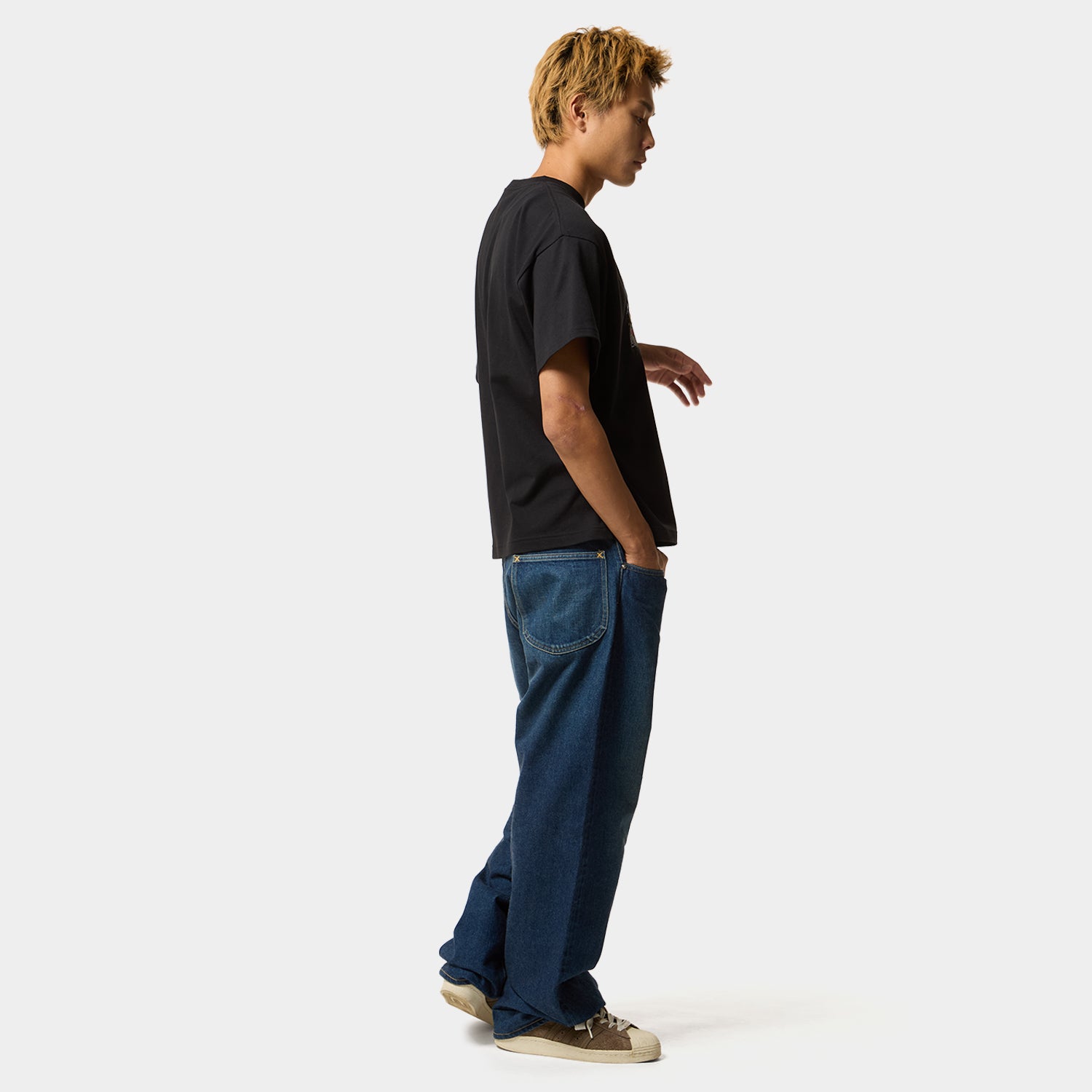 HUF (ハフ) Worldwide JP /T-SHIRTS(Tシャツ)/ HUF X EVISEN SKATEBOARDS DRAGON TEE商品 / BLACK