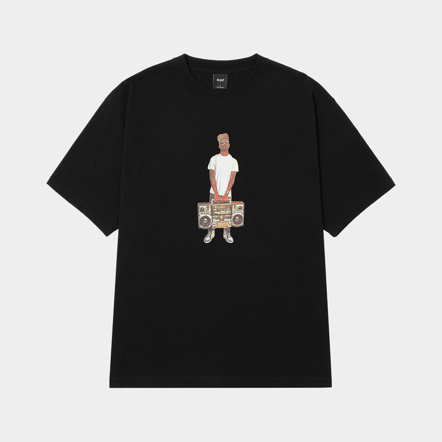 HUF (ハフ) Worldwide JP /T-SHIRTS(Tシャツ)/ HUF X J.ROCC X STONES THROW TEE商品 / WHITE